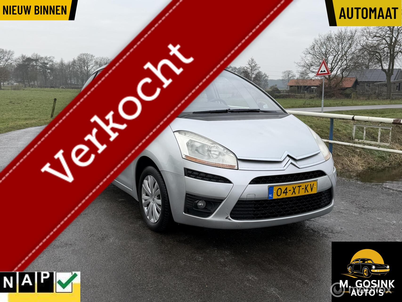 Citroen C4 Picasso 2.0-16V Ambiance Automaat Trekhaak NAP 2007 - voorkant