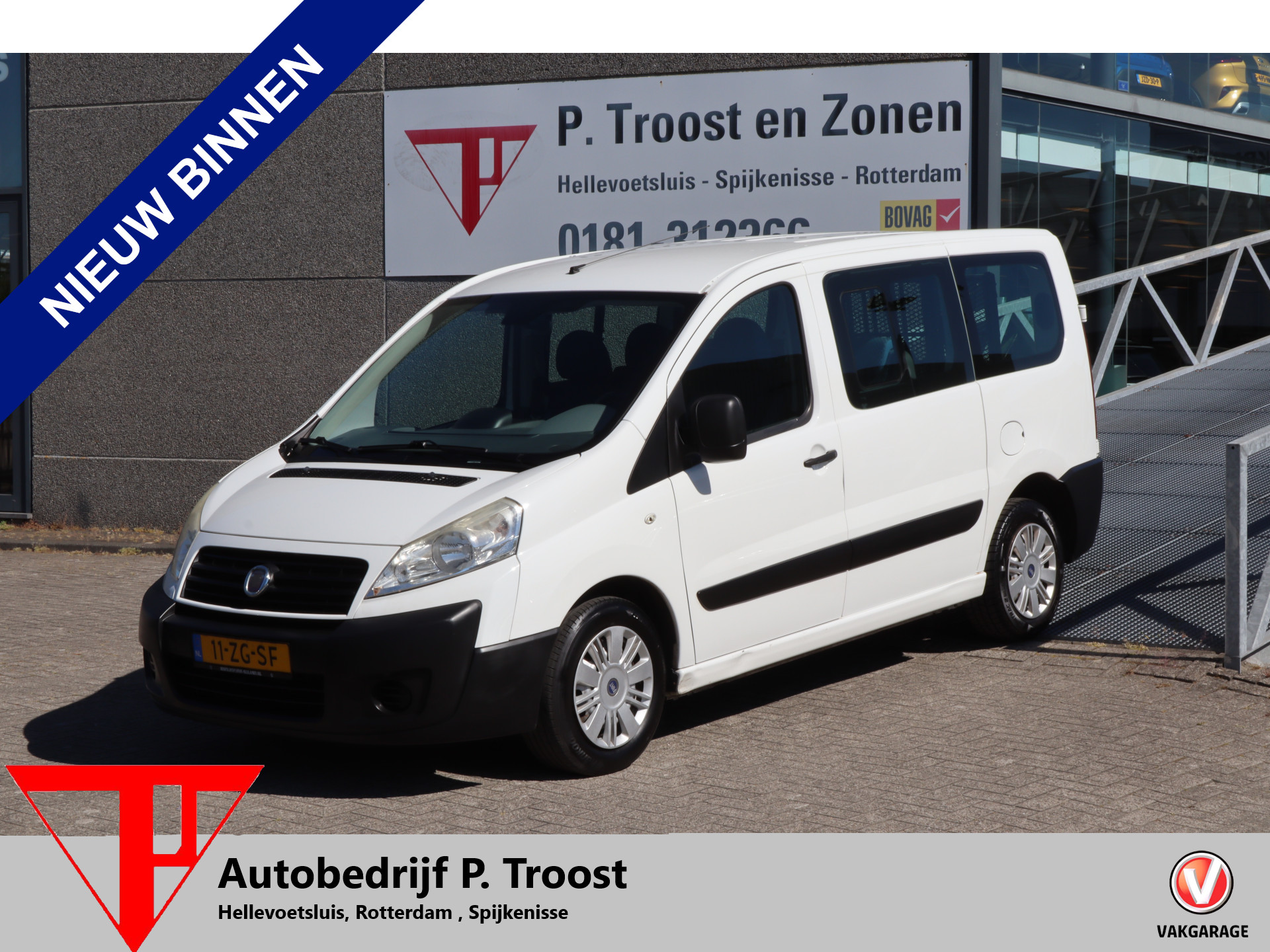 Fiat Scudo 10 1.6 MultiJet KH1 2008 - voorkant