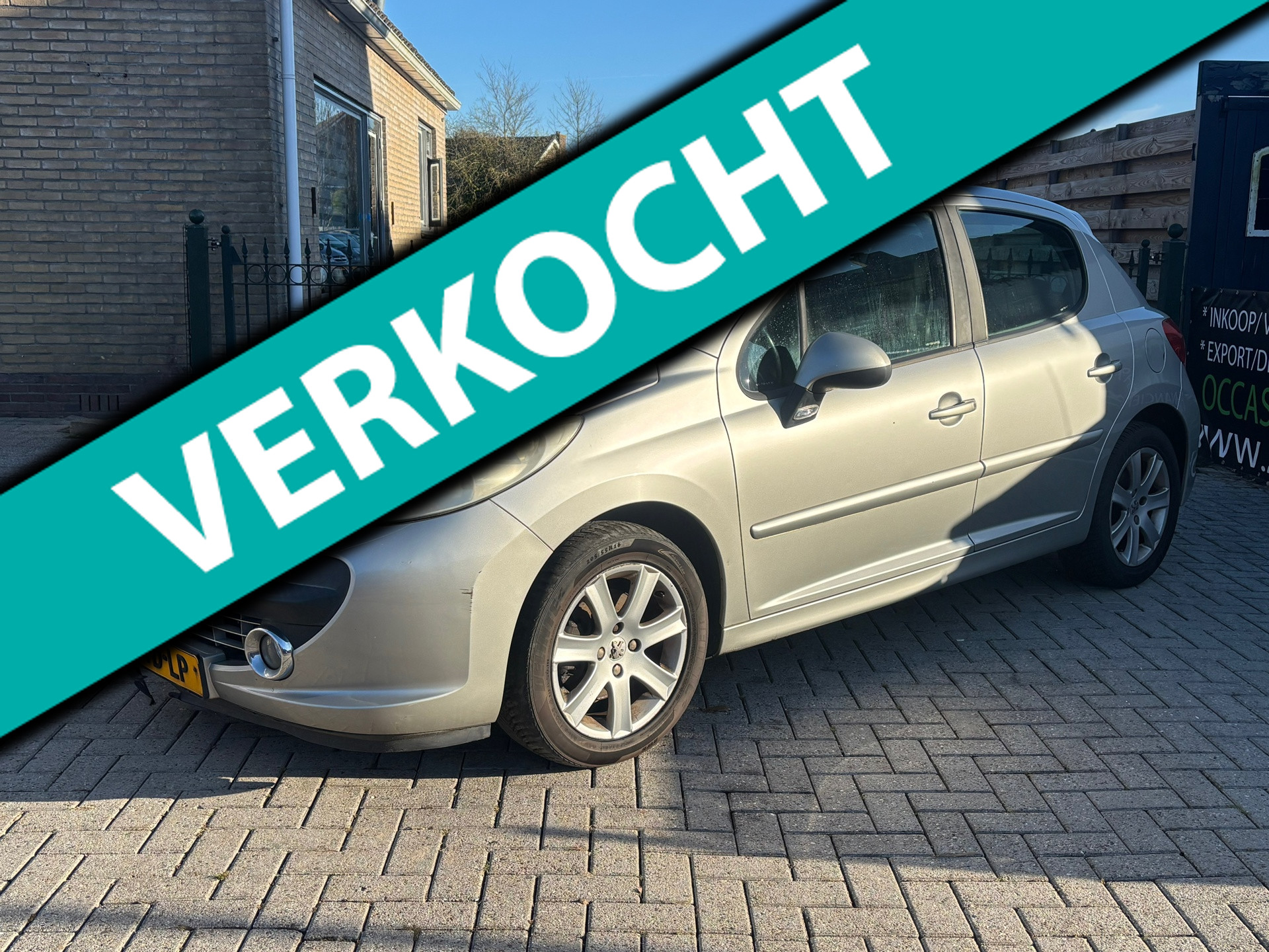 Peugeot 207 1.6-16V XS Pack | 5drs | trekhaak | airco | cruise |nieuwe apk 2006 - voorkant