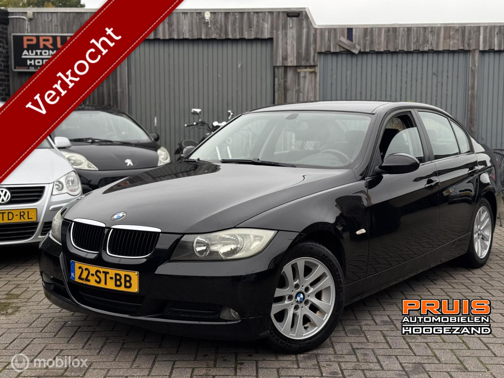 BMW 3er Reihe 318i Business -AIRCO-LEDER- Apk (10-2026) *INRUIL MO 2006 - voorkant