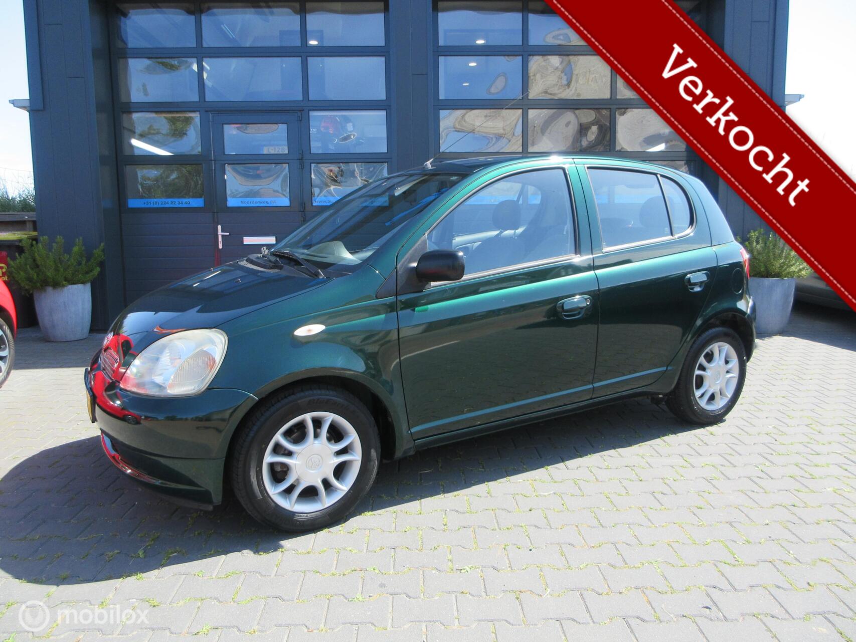 Toyota Toyota Yaris 1.3-16V VVT-i Sol 140dkm! Aut 5drs Airco Trekhaak 2000 - voorkant