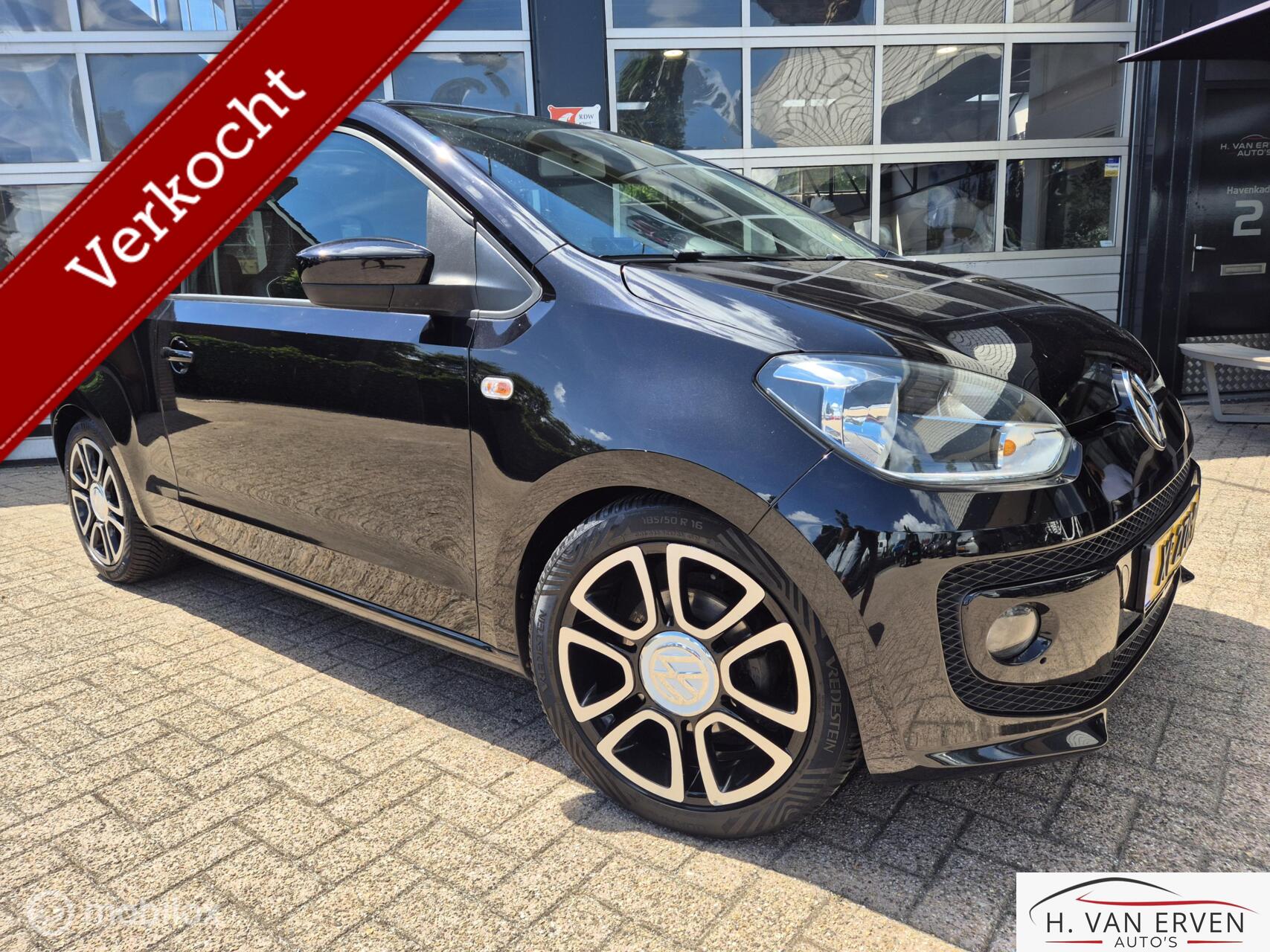 Volkswagen Up 1.0 high up! NAVI PDC LEDER 16" CRUISE 2012 - voorkant