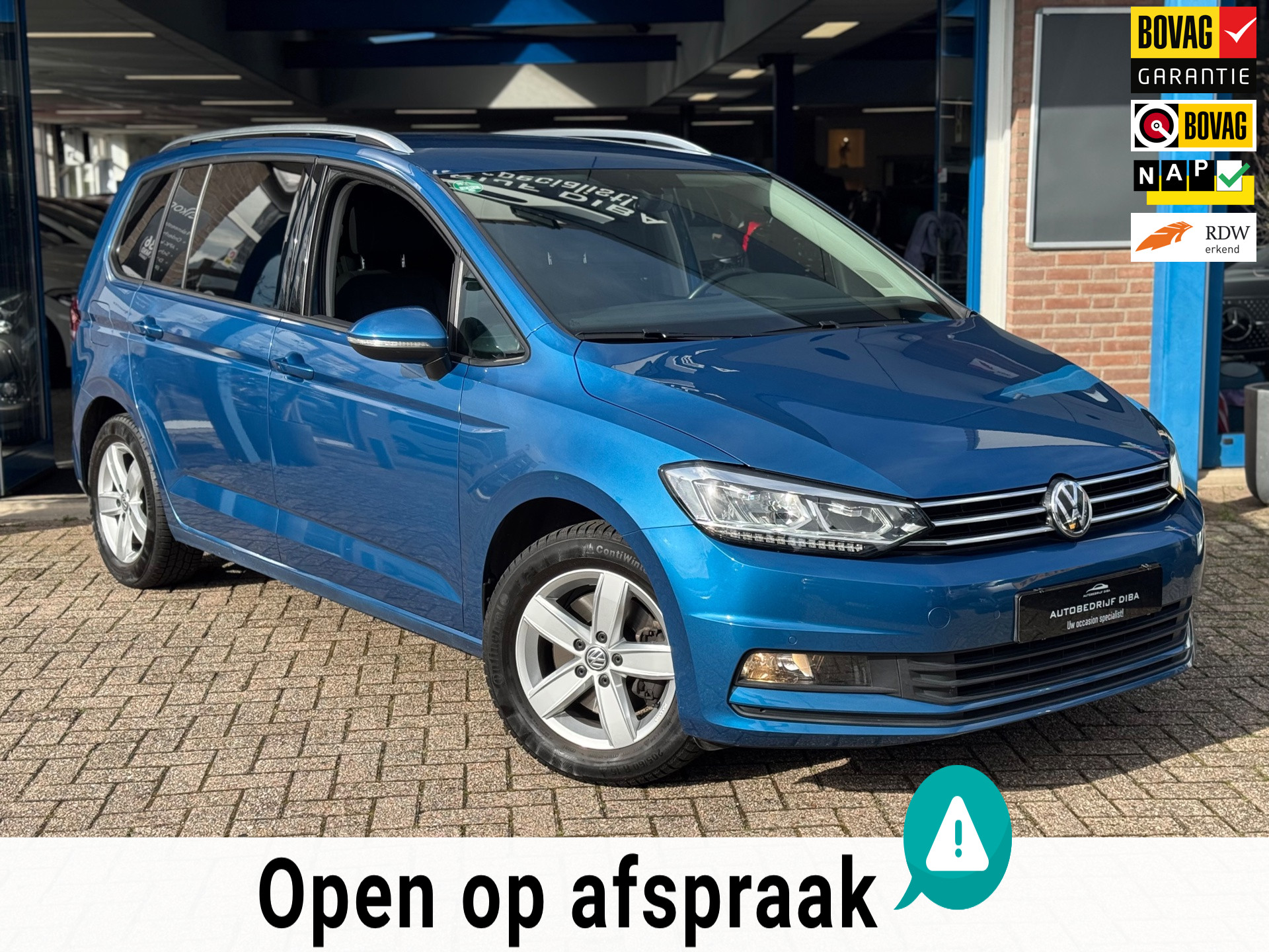 Volkswagen Touran 1.5 TSI Comfortline 2019 NAVI AIRCO Trekh! 2019 - voorkant