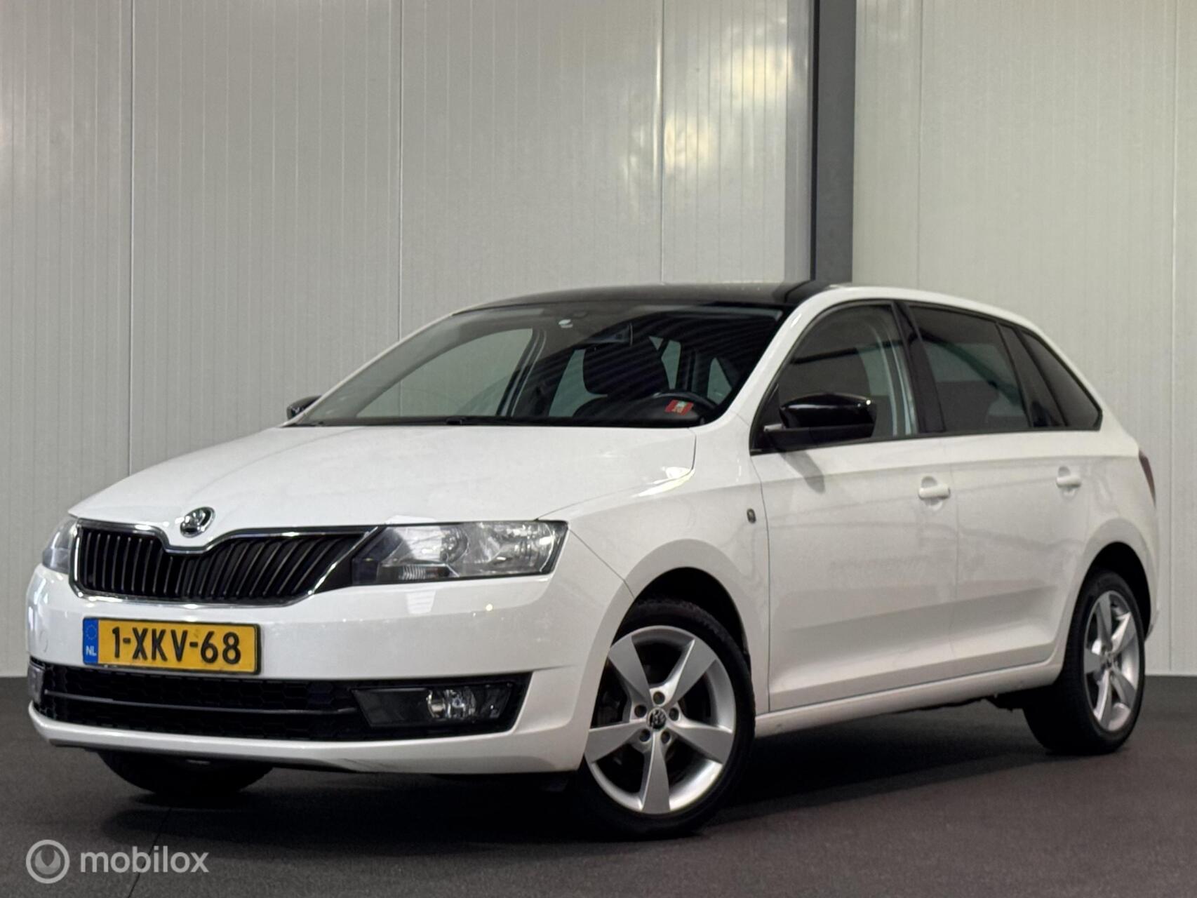 Skoda Rapid 1.2 TSI Greentech Amb. [ NAP panorama cruise ] 2014 - voorkant