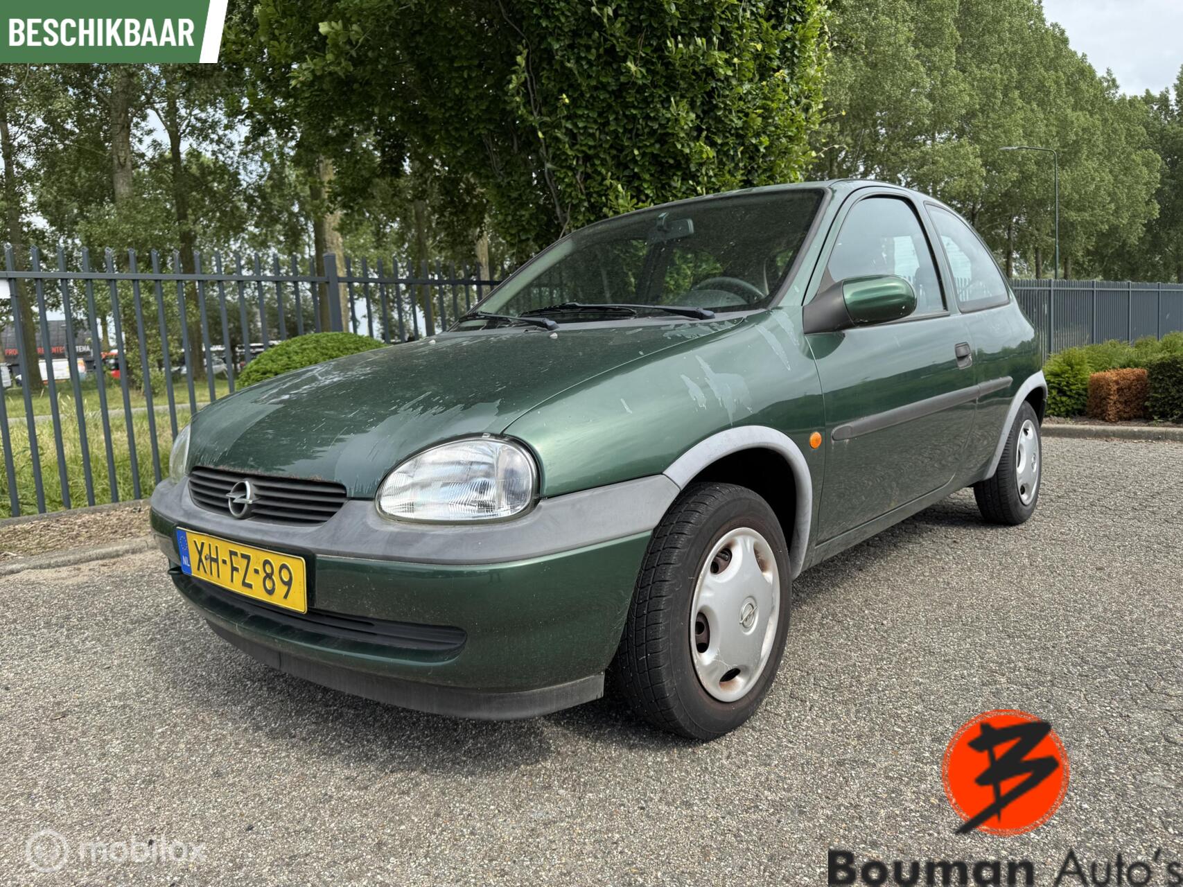 Opel Corsa-b - Nieuwe APK - inruil koopje 1998 - voorkant