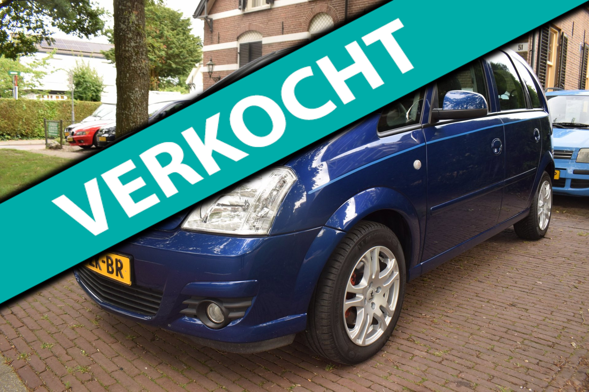 Opel Meriva-a 1.6- Airco Cruise hoogzitter Nw APK lage km! 2008 - voorkant