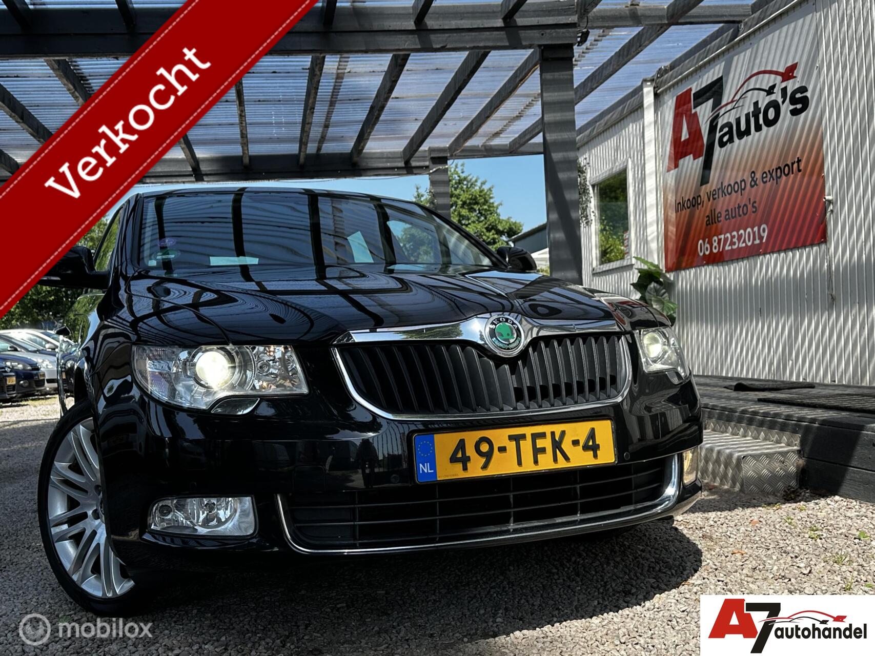 Skoda Superb 1.4 TSI Greentech Ambition Nieuwe APK//Airco 2012 - voorkant