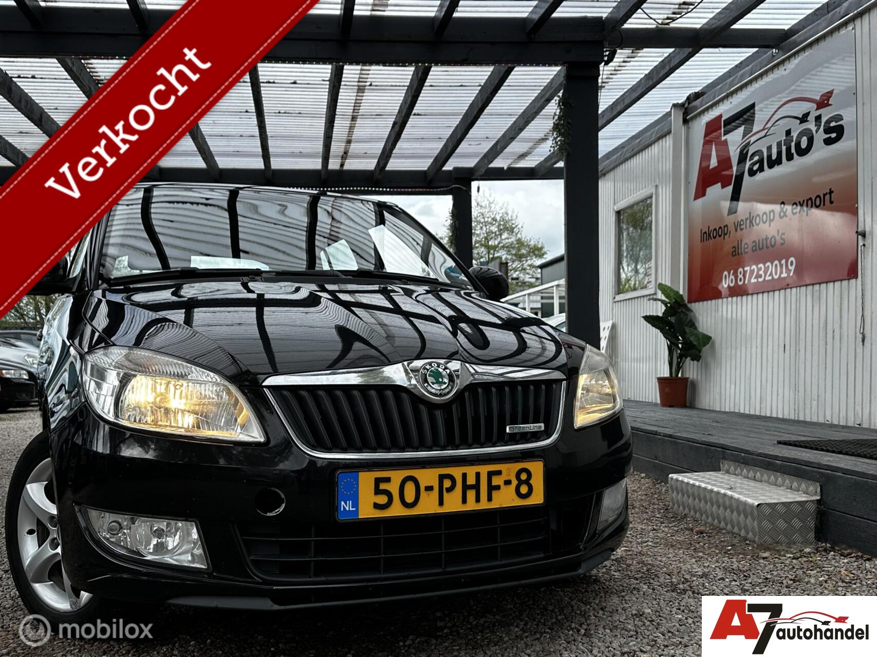 Skoda Fabia 1.2 TDI Greenline 2011 - voorkant