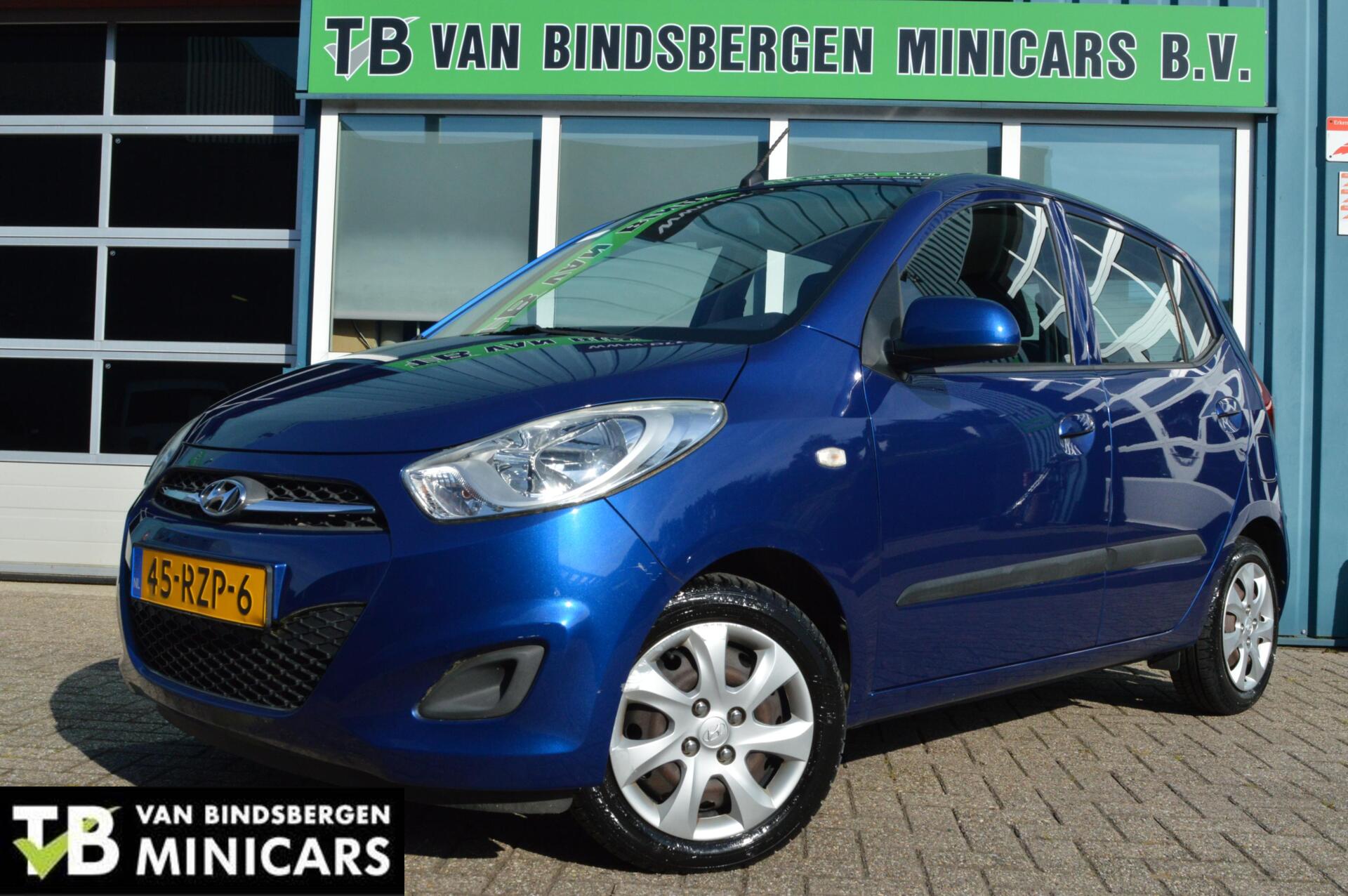 Hyundai I 10 Blauw - airco - 1e eig - 26.046 KM !! 2011 - voorkant