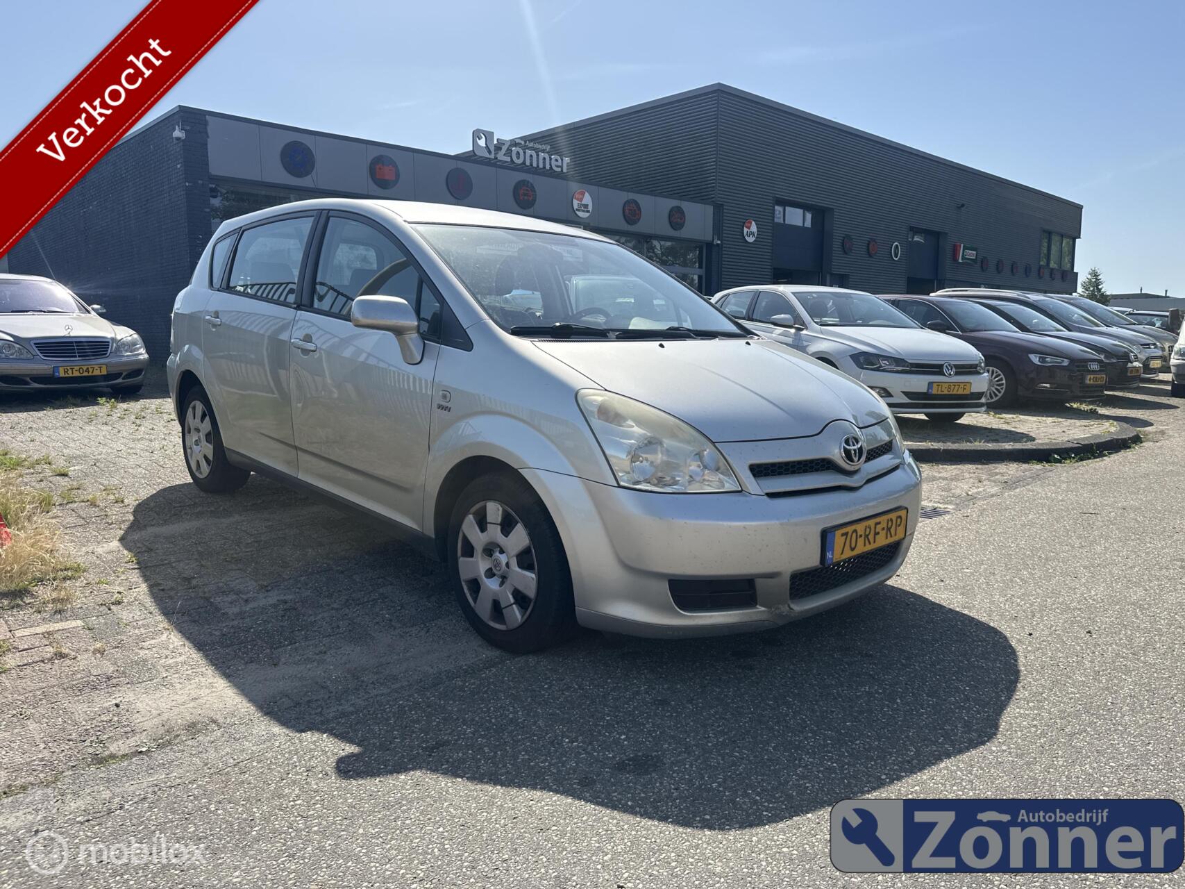 Toyota Toyota Corolla Verso 1.6 VVT-i Terra 2005 - voorkant