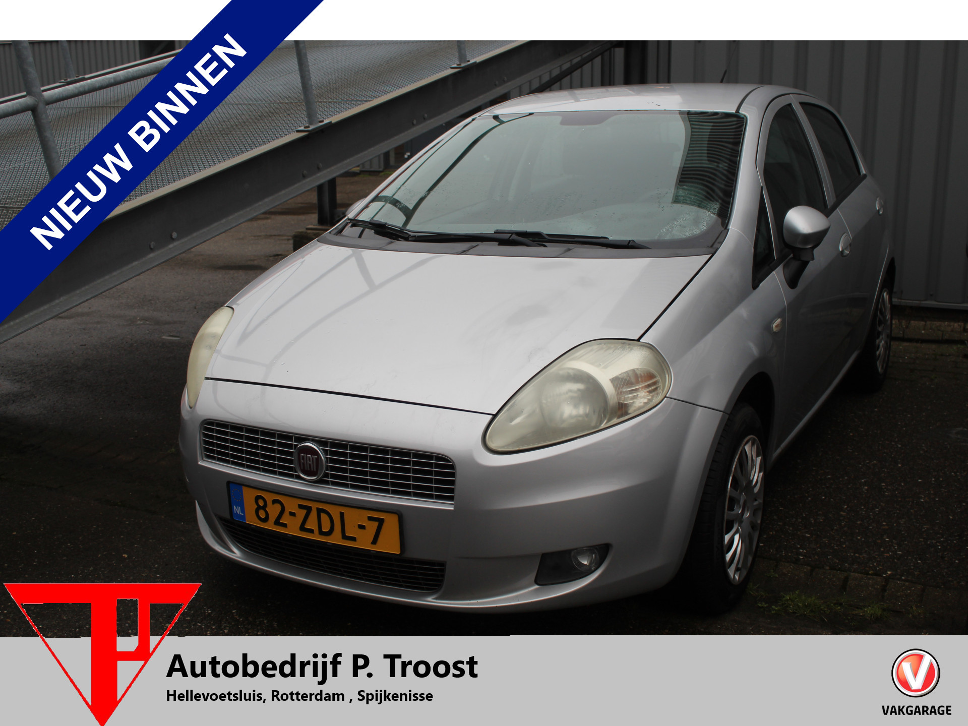 Fiat Punto 1.2 Actual meeneemprijs / koppeling stuk 2010 - voorkant