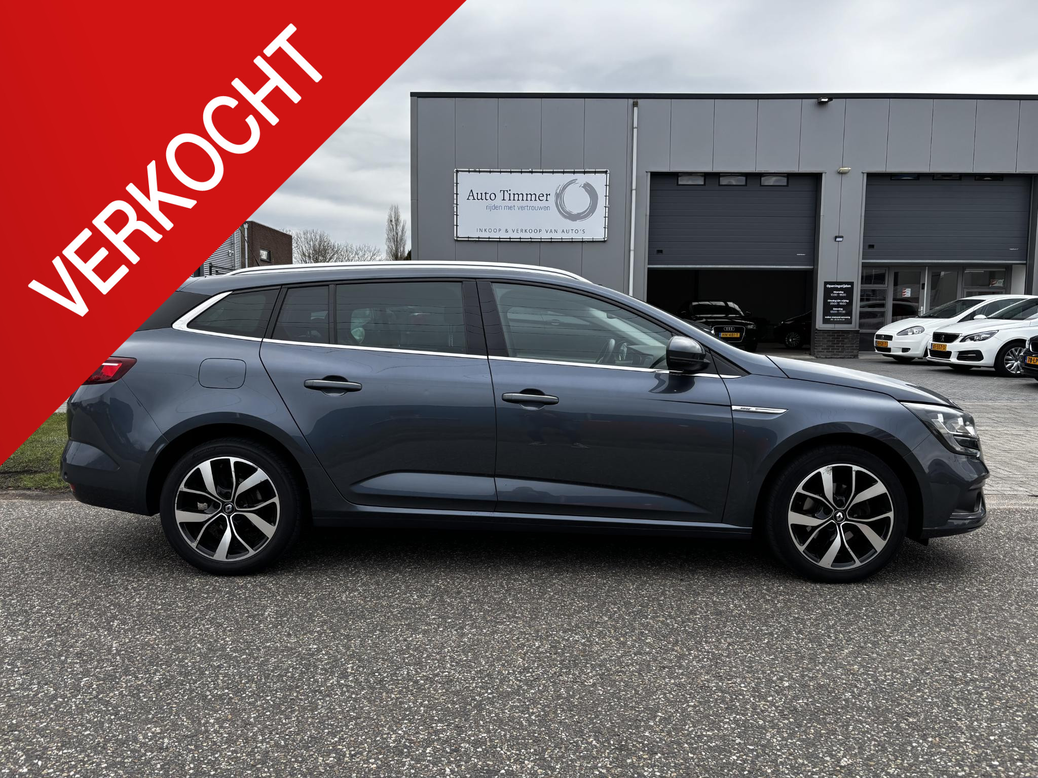 Renault Mégane Estate 1.3 TCe Bose 2019 - voorkant