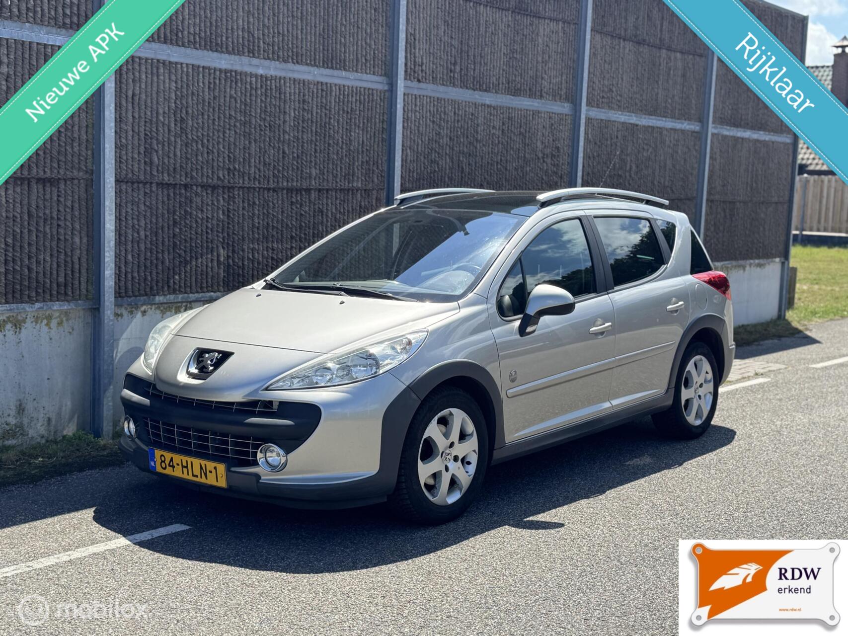 Peugeot 207 SW 1.6 VTi XS NAP/PANORAMADAK/NWE APK/PDC 2009 - voorkant
