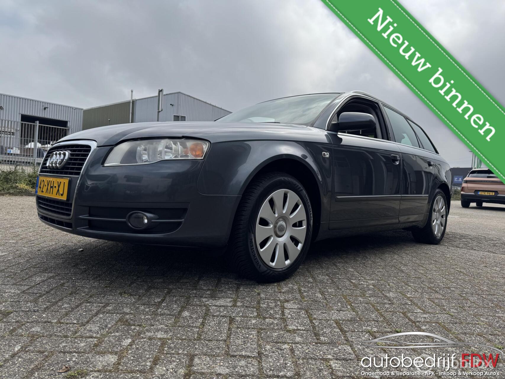 Audi Audi A4 2.0/LEER/AIRCO/PDC/NAVI/LM VELGEN/CRUISE CONT. 2007 - voorkant