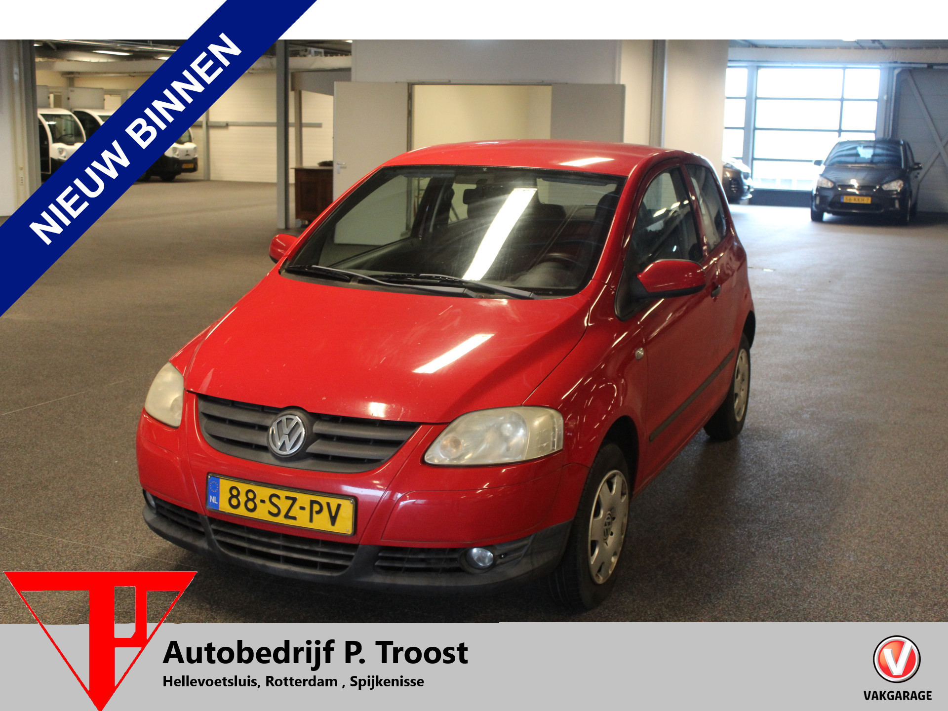 Volkswagen Fox 1.4 MEENEEMPRIJS/HANDELSPRIJS/EXPORTPRIJS 2006 - voorkant