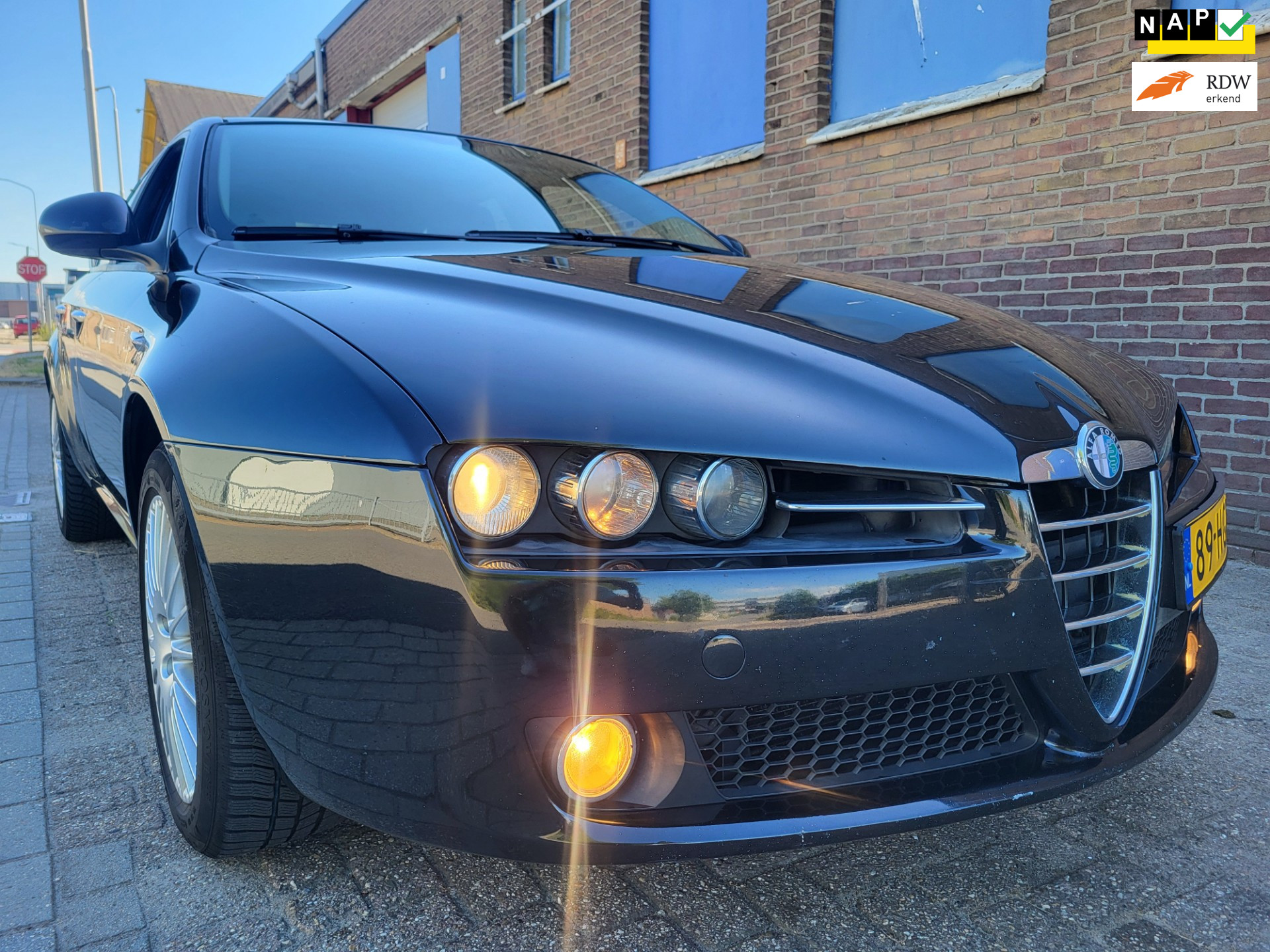Alfa Romeo Alfa Romeo 159 Sportwagon Airco, Cruise, NW Distributieriem 1550,- 2008 - voorkant