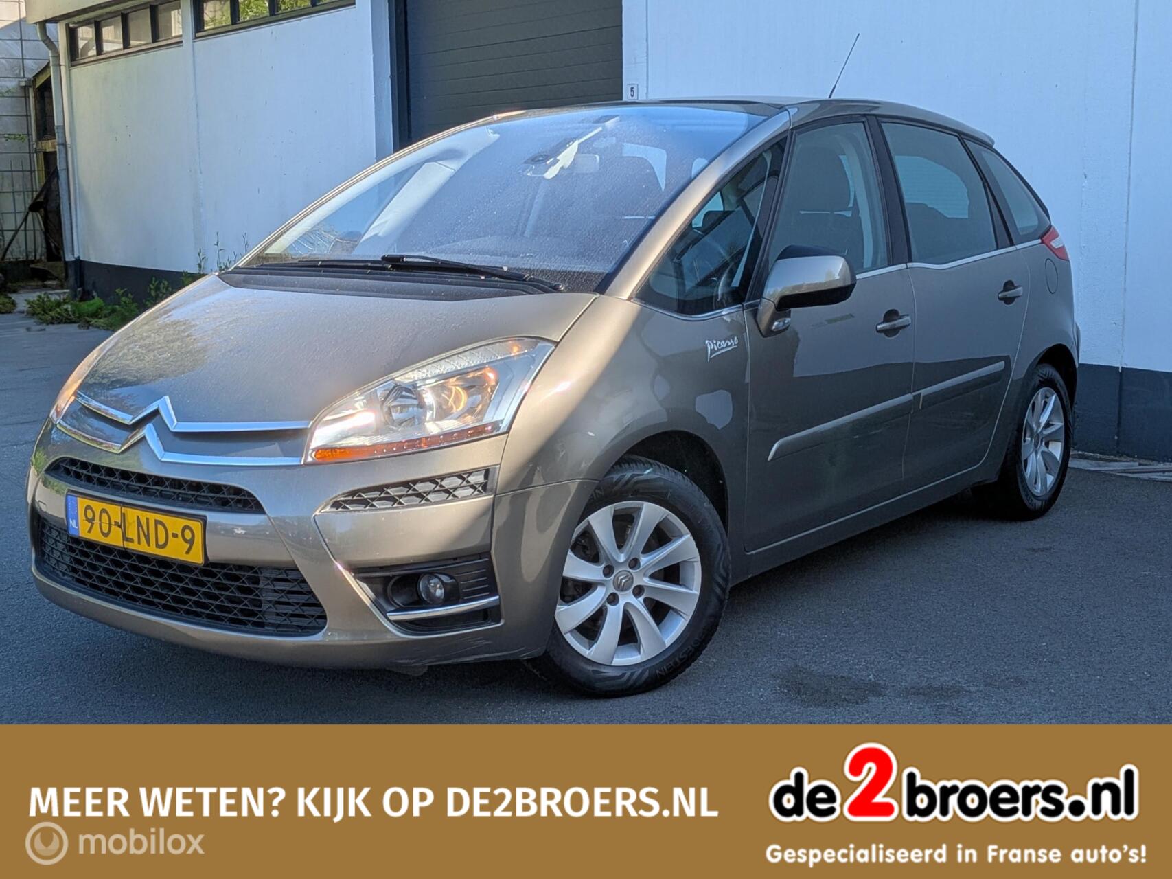 Citroen C4 Picasso 1.6 THP Automaat/ Trekhaak 2010 - voorkant
