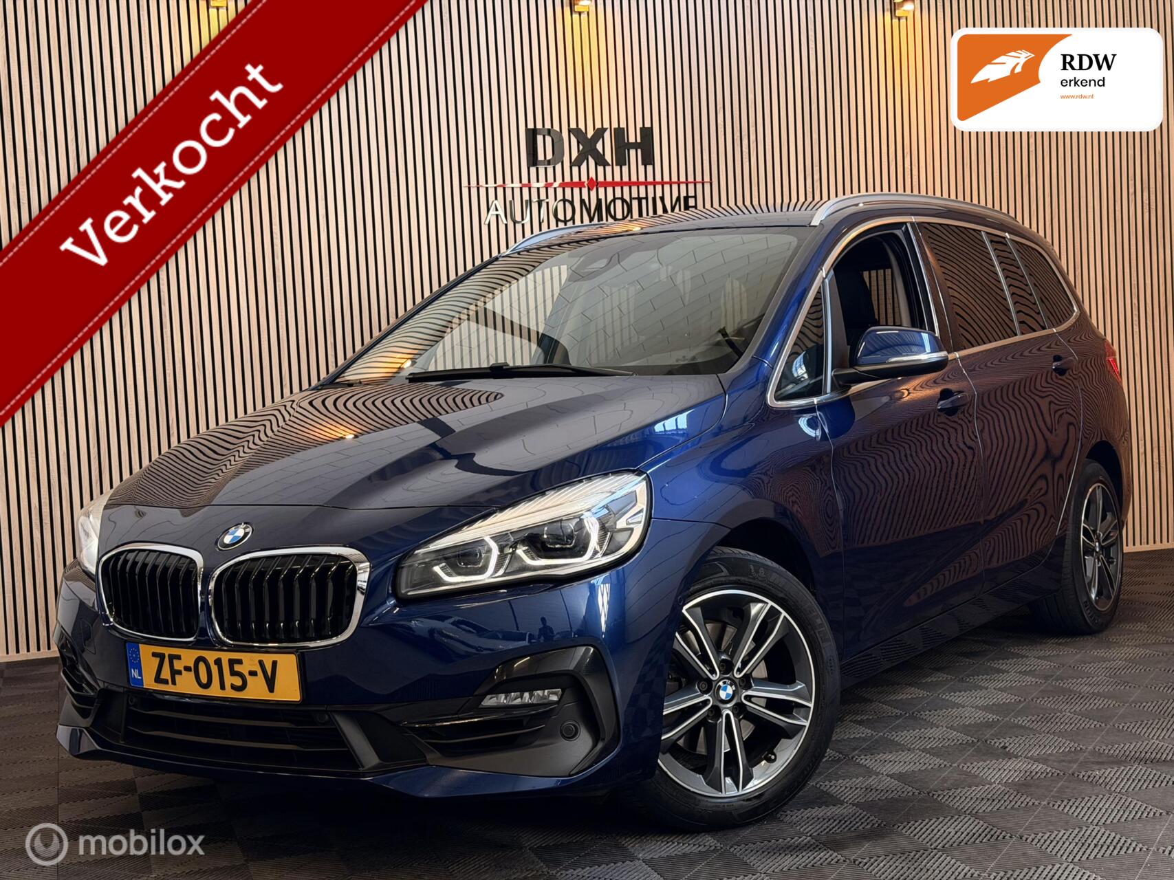 BMW 218i Gran Tourer 218i 7p. AUT Sports-Line 1eEIGENAAR! 2019 - voorkant