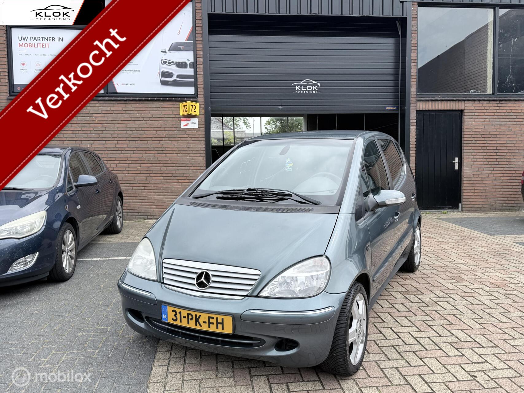 Mercedes-Benz A 140 140 Elegance Lang New APK NAP Cruise Airco 2004 - voorkant