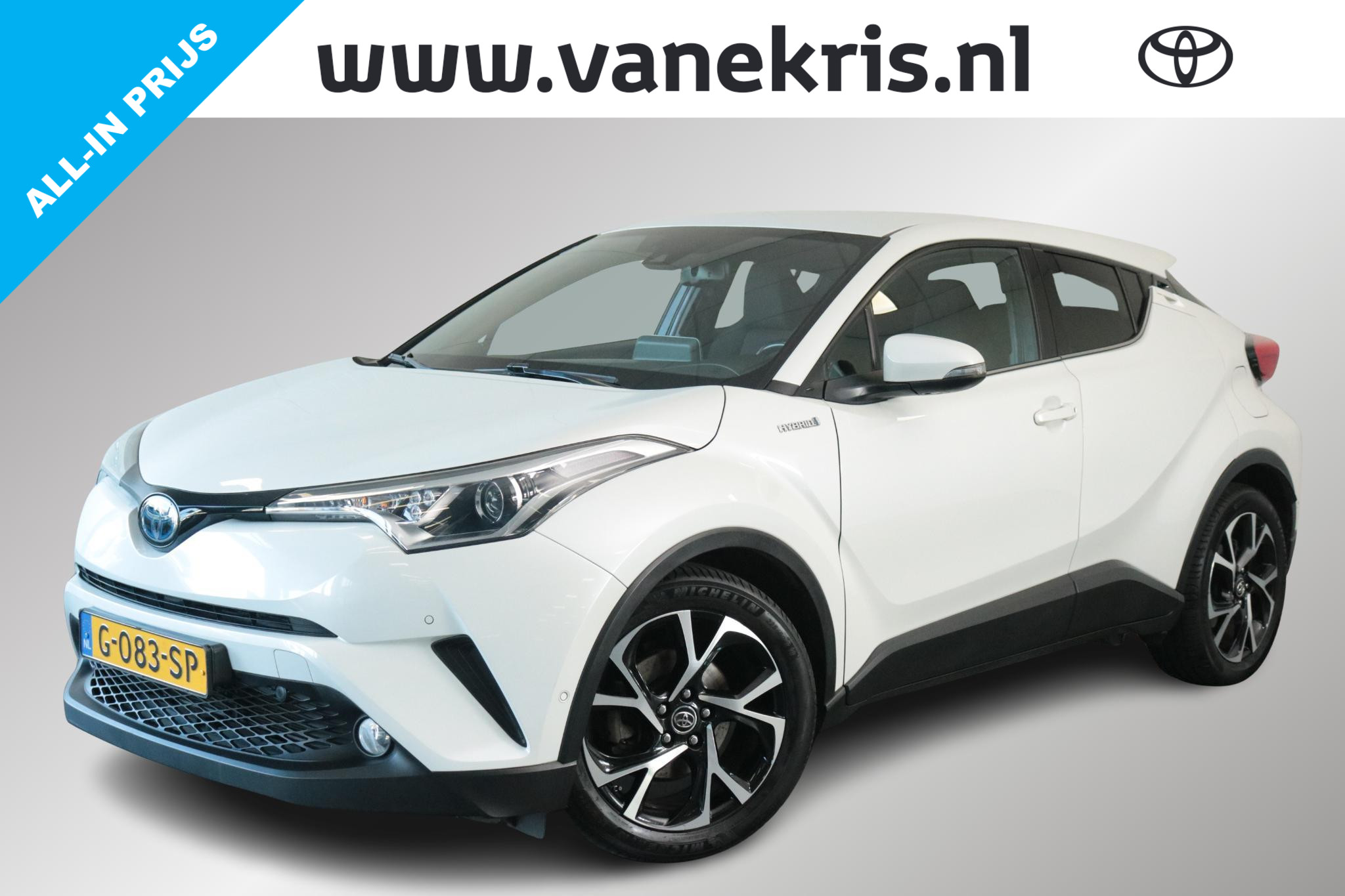 Toyota C-hr 1.8 Hybrid Style, Blind Spot, Parkeersensoren 2019 - voorkant