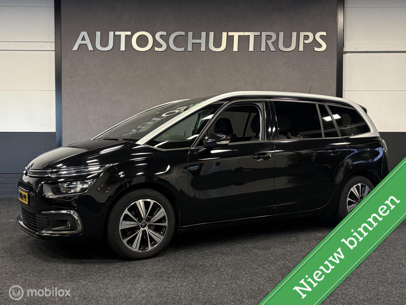 Citroen C4 Spacetourer 1.5 BlueHDI Shine MASSAGE / TR.HAAK / NAVI / CLIMA / CRUISE / 2018 - voorkant