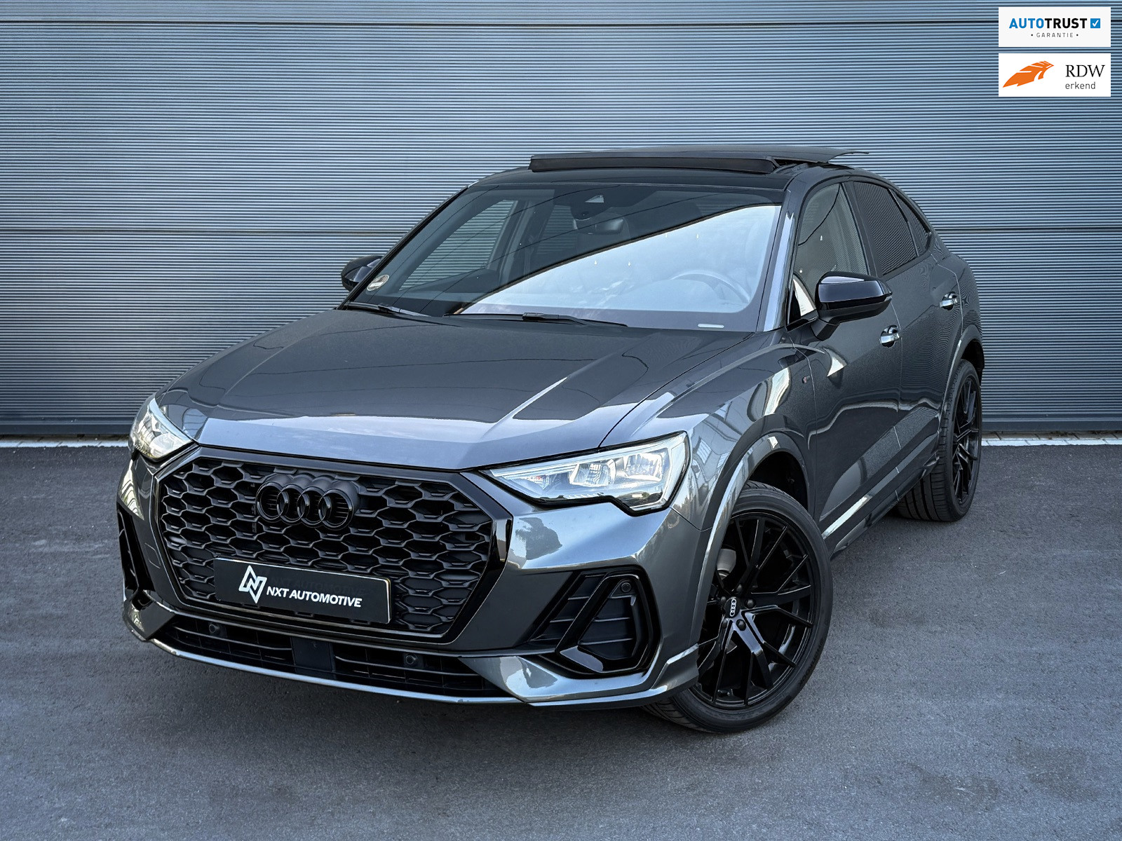 Audi Q3 Sportback 35 TFSI, S-line, Pano, Stoelverw, 20'' velgen, Carplay, 2020 - voorkant