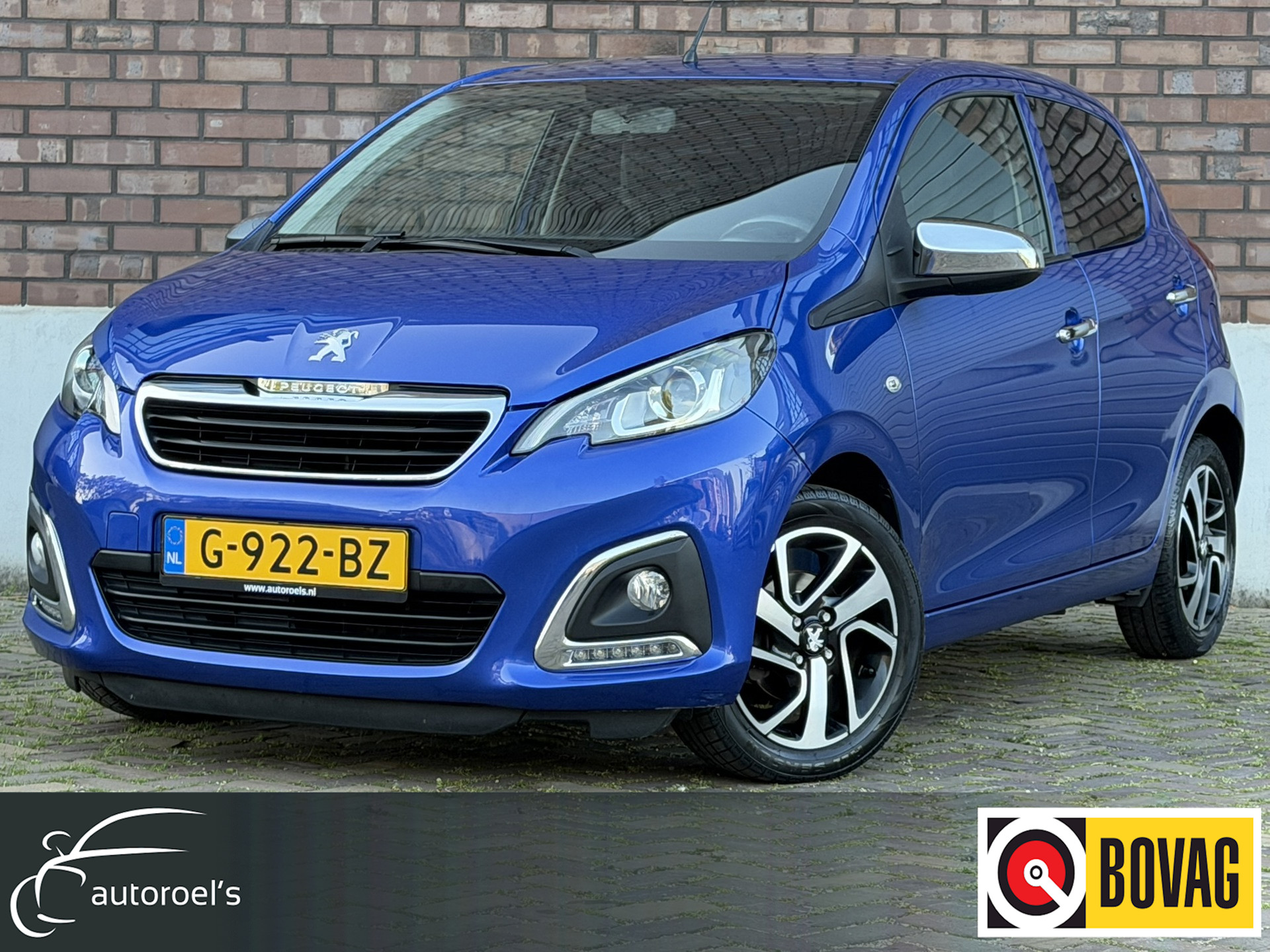 Peugeot 108 1.0 e-VTi Allure / Cruise Control / Navigatie - Apple CarPlay-Android / 124- KM Groot Onderhoud / NED-108 / ALL-Season 2019 - voorkant