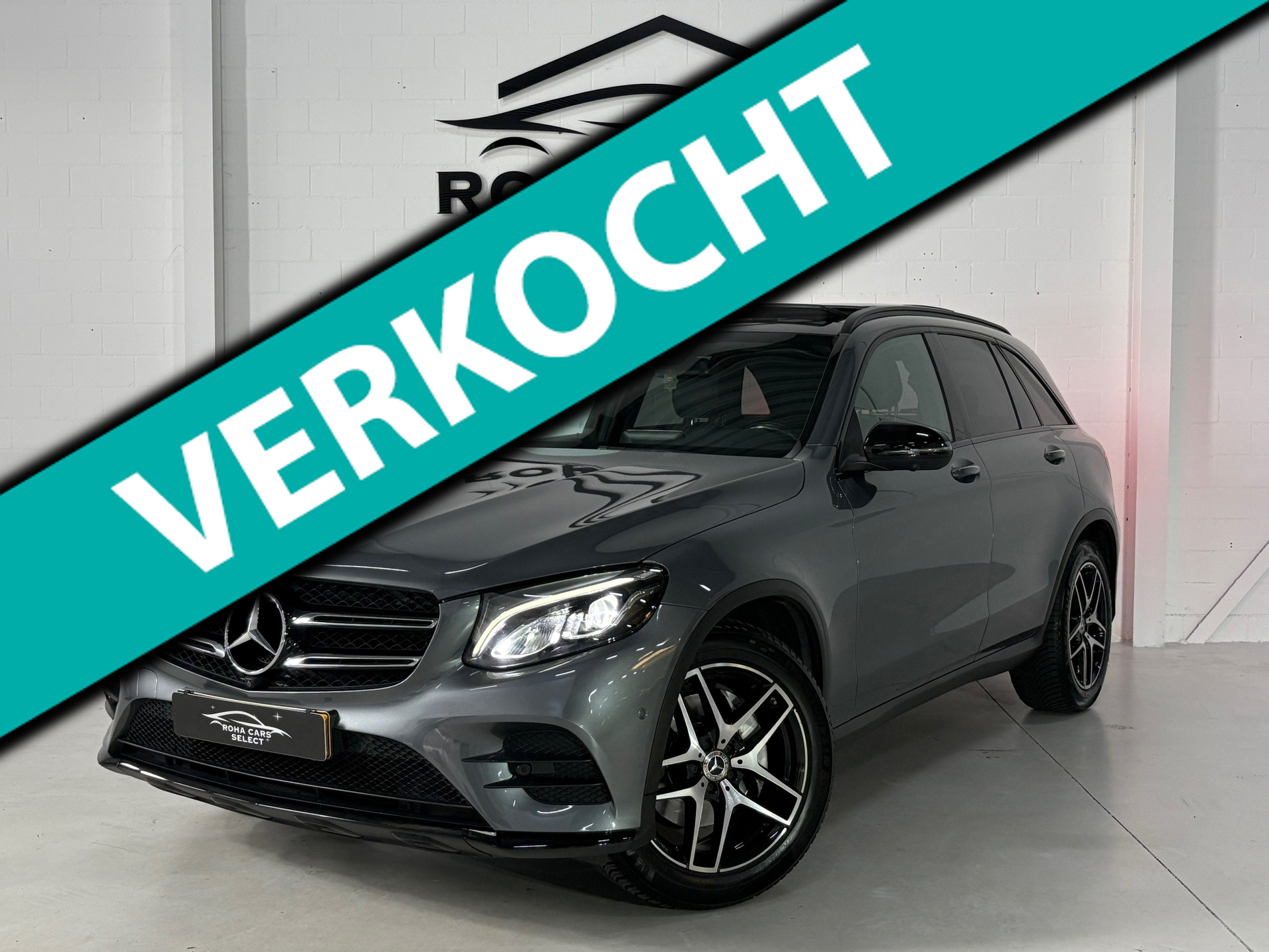 Mercedes-Benz GLC 250 4Matic 250 4MATIC AMG-line*Pano*Night*360cam*Trekhaak 2017 - voorkant