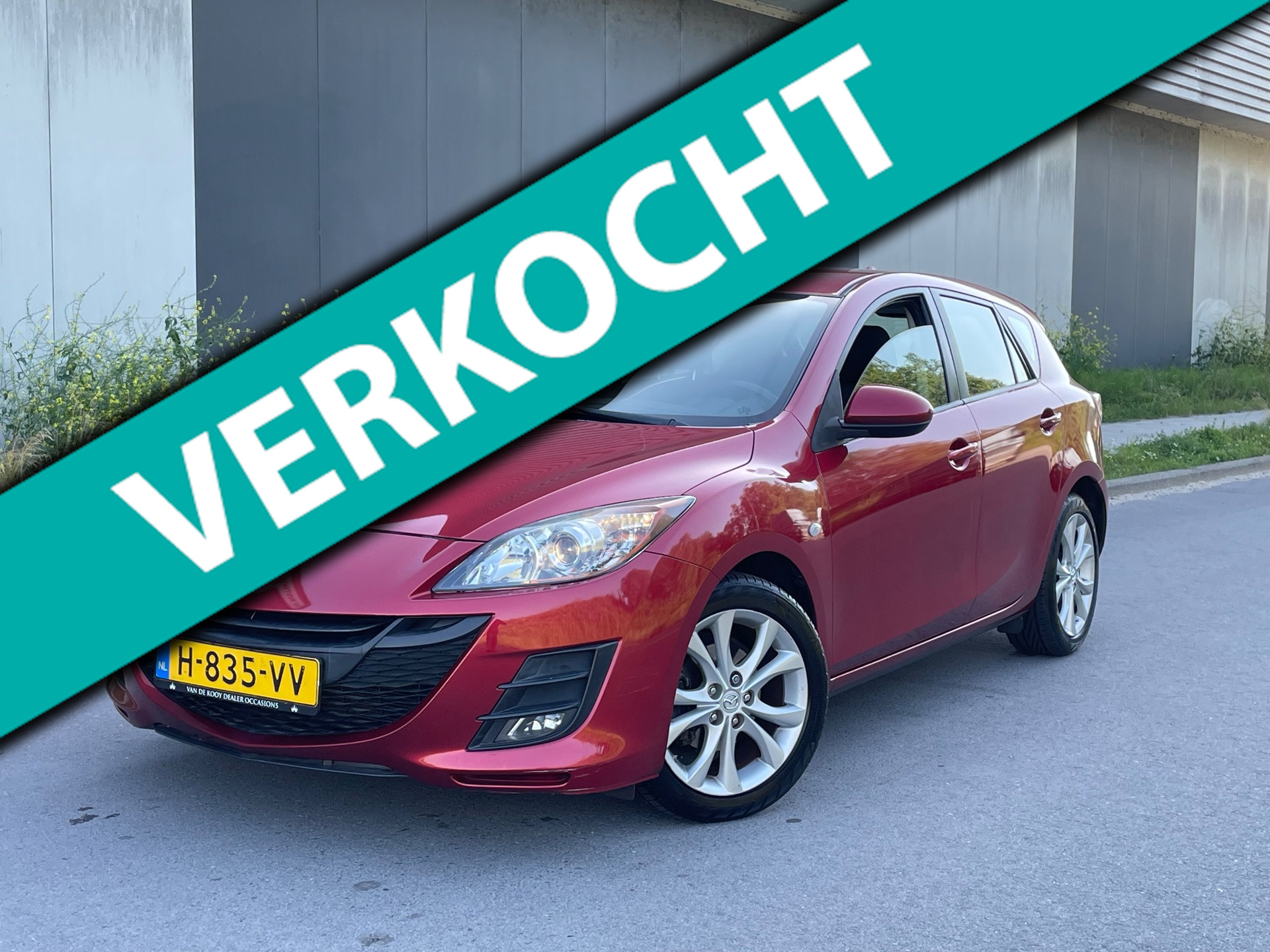 Mazda Mazda 3 1.6 GT-M Line Carplay  Airco Navi Stoelverwarming 2010 - voorkant