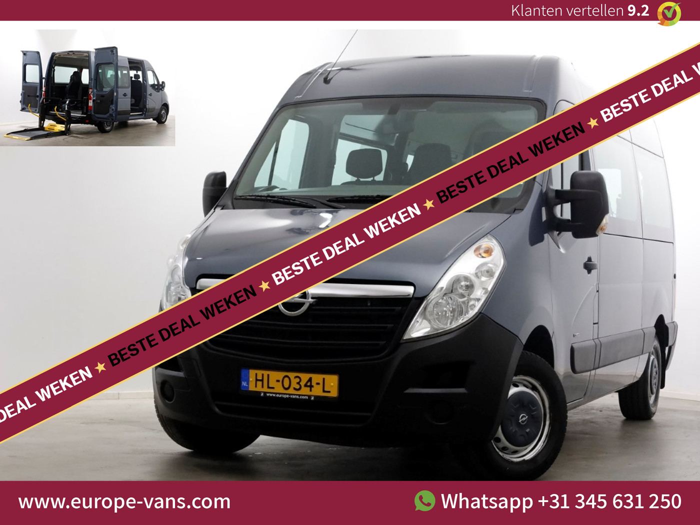 Foto van Opel Movano Combi