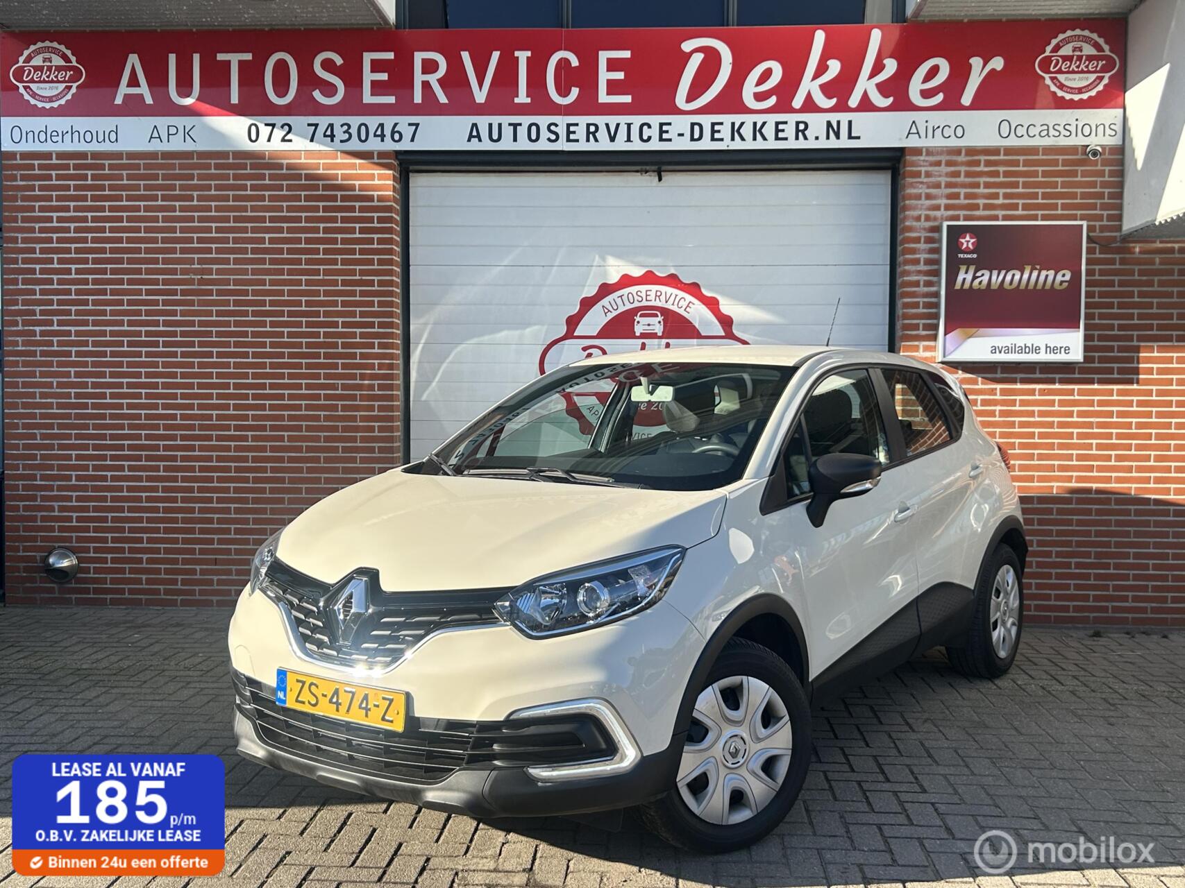 Renault Captur 0.9 TCe Life 2019 - voorkant
