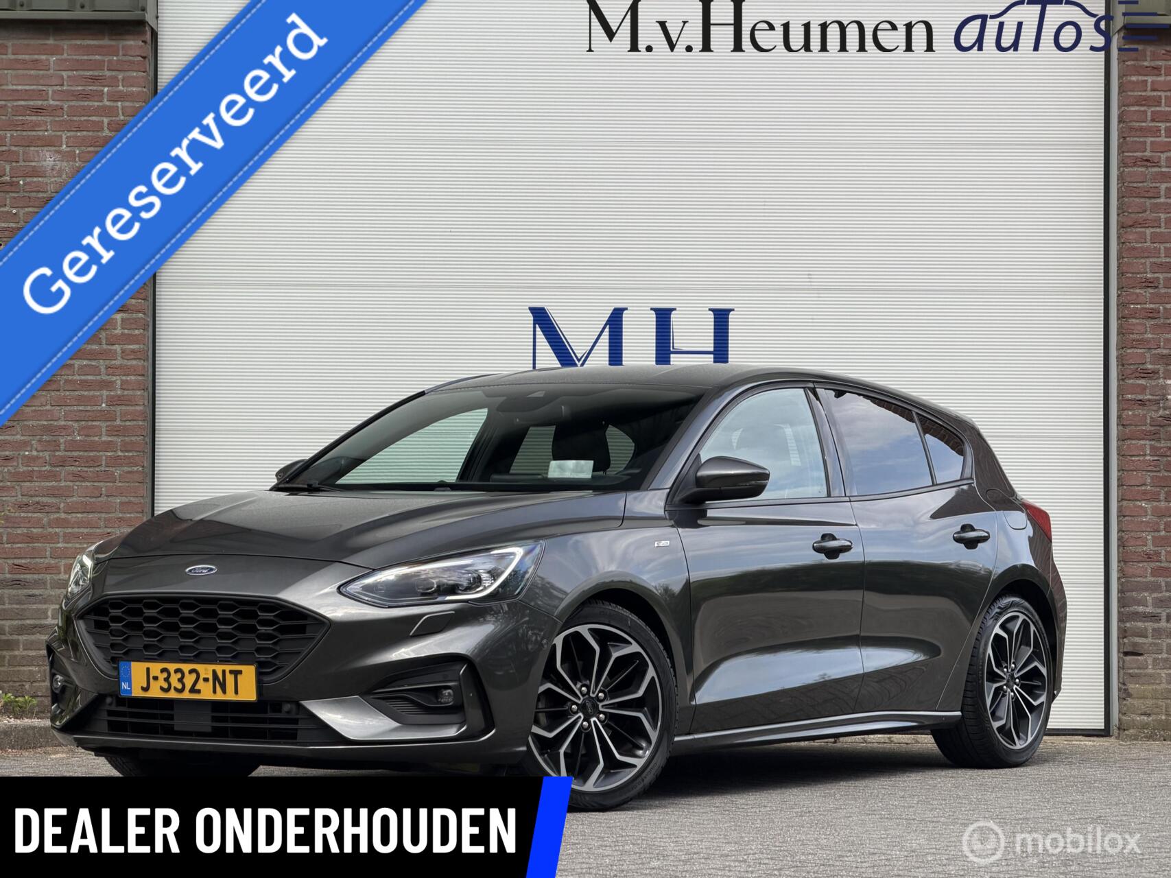 Ford Focus 1.0 125PK ST Line B&O Keyless Camera HeadUP Adaptive Cruise 2018 - voorkant