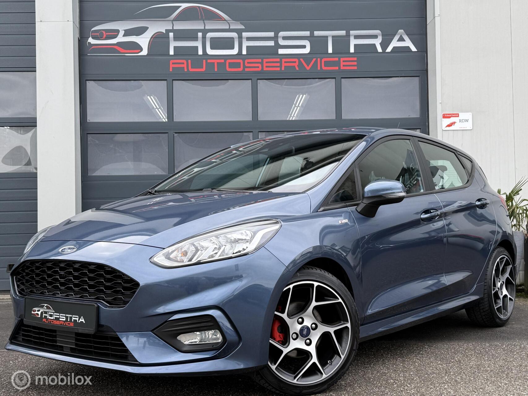 Ford Fiesta 1.0 EcoBoost ST-Line CarPlay Stoel/stuurverw 17' 2019 - voorkant