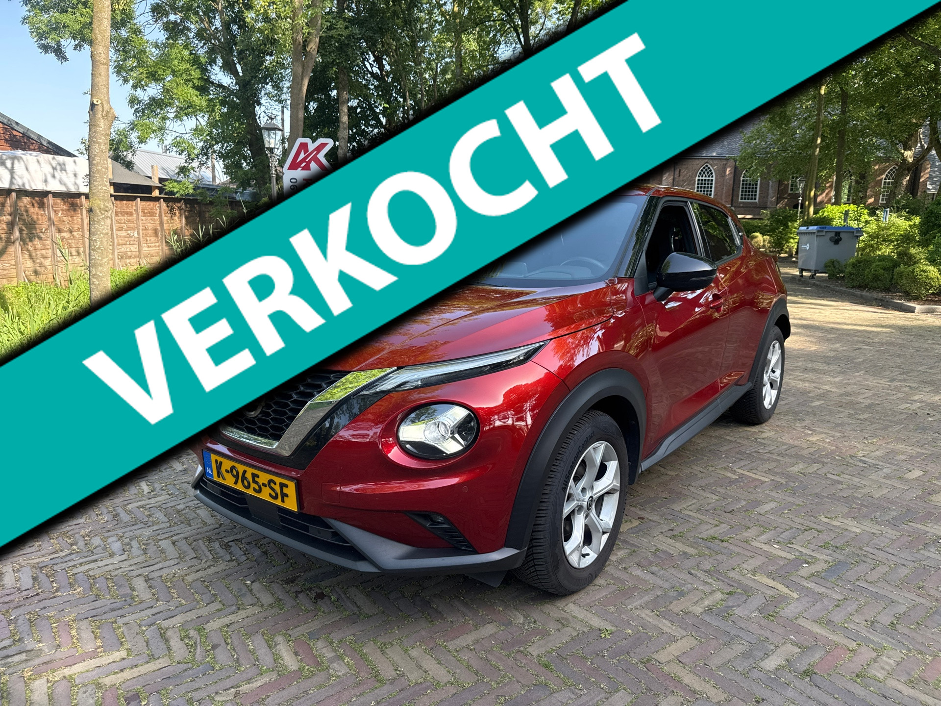 Nissan Nissan Juke 1.0 DIG-T Automaat Tekna 2021 - voorkant