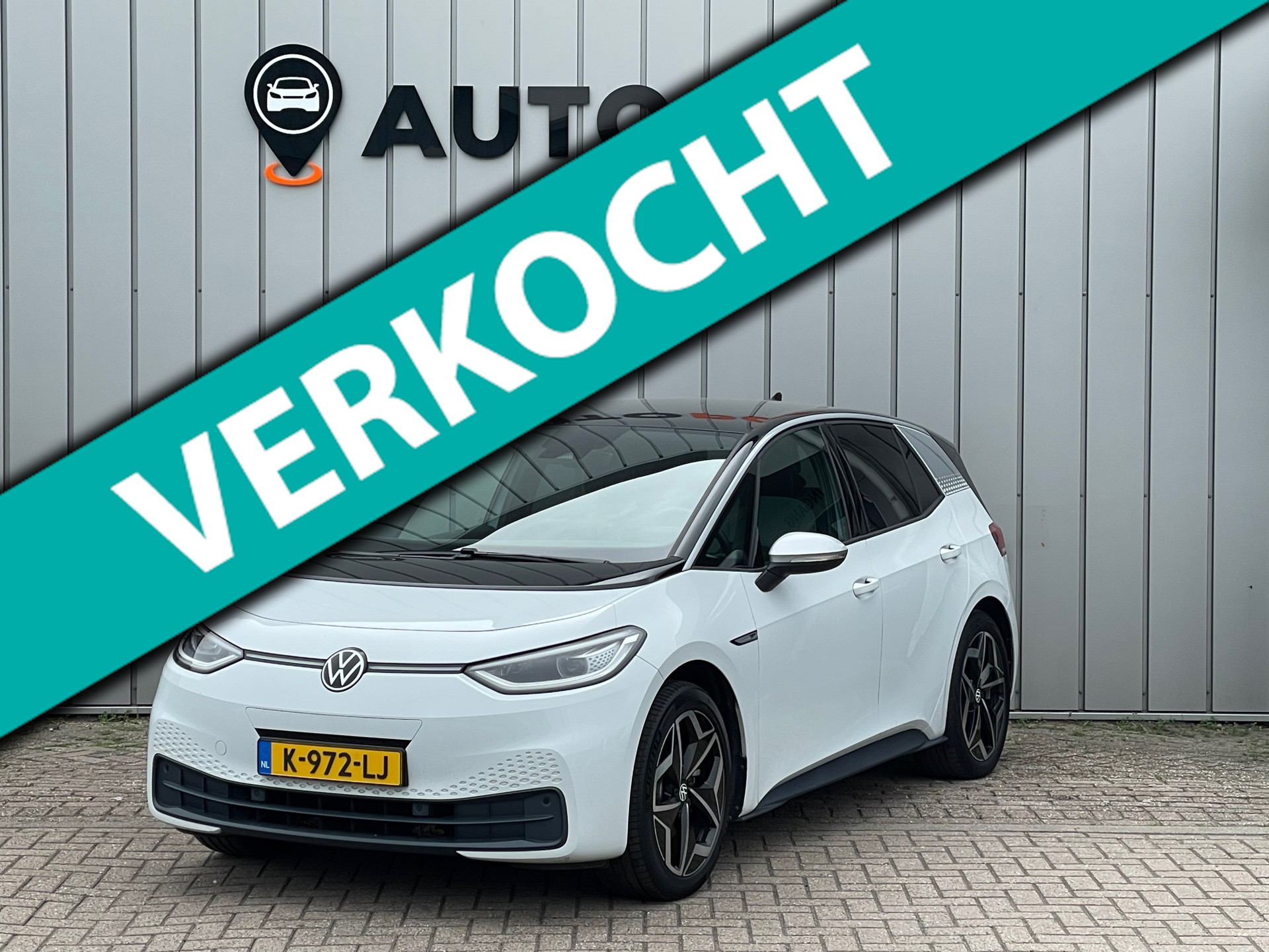 Volkswagen Id.3 Pro 150 KW First Plus 58 kWh SOH 92% LED STOELVRW DEALER OND CAMERA 2020 - voorkant