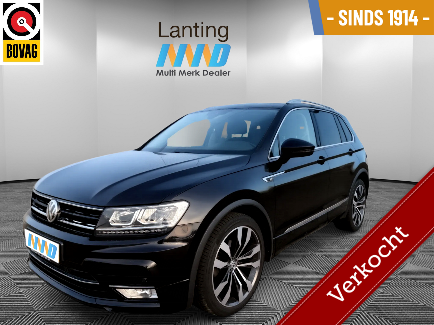 Volkswagen Tiguan 1.4 TSI ACT R-Line - Pano 2016 - voorkant