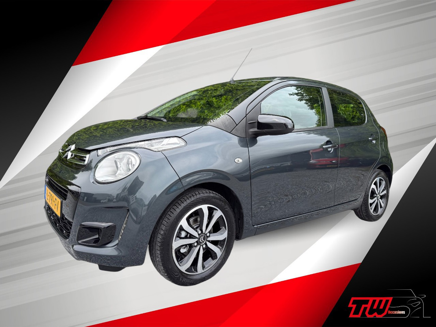 Citroen C1 1.0 VTi Airscape Shine |CARPLAY|OPEN DAK|CAMERA 2021 - voorkant