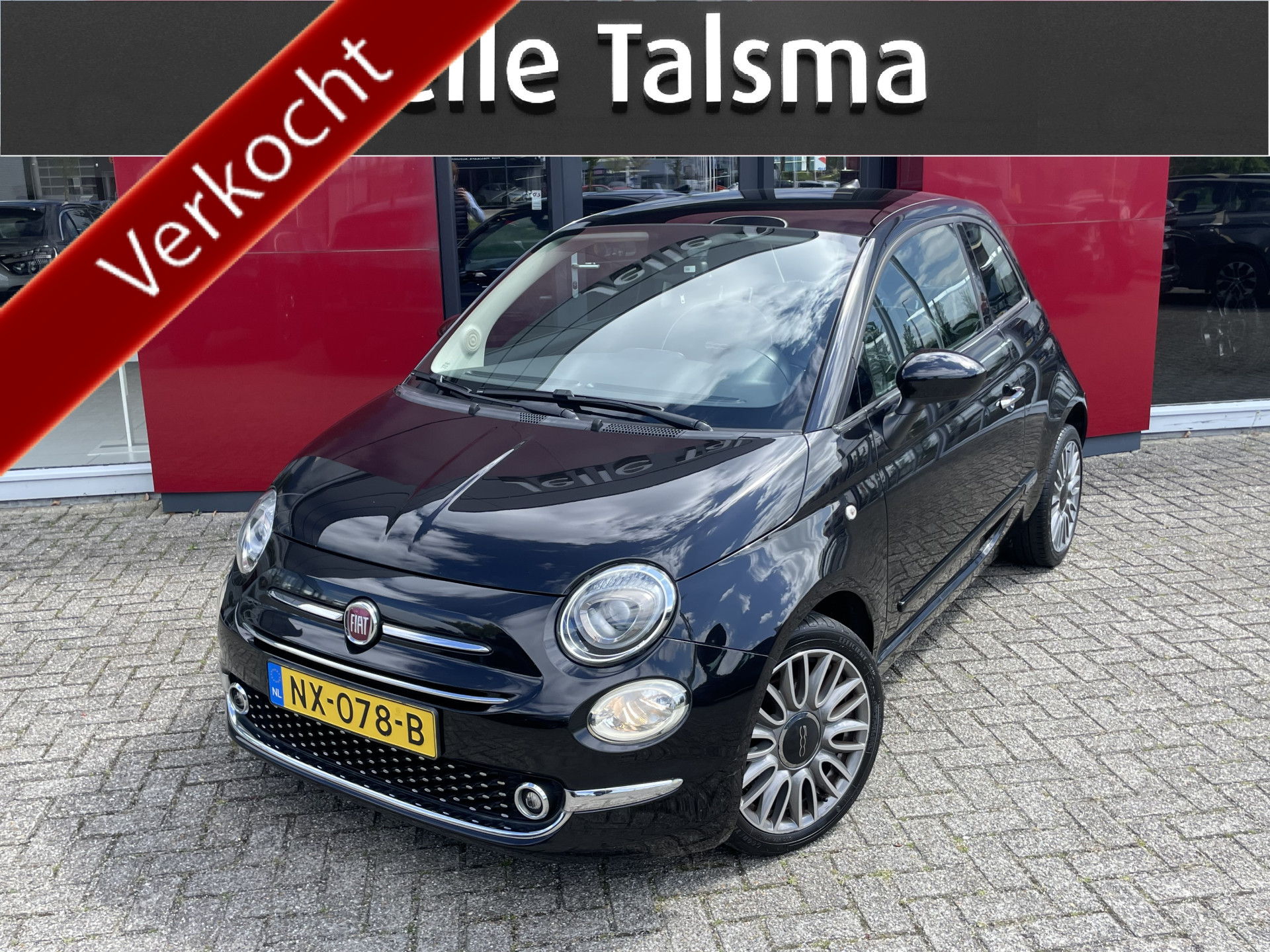 Fiat 500 0.9 TwinAir Turbo Lounge 2017 - voorkant