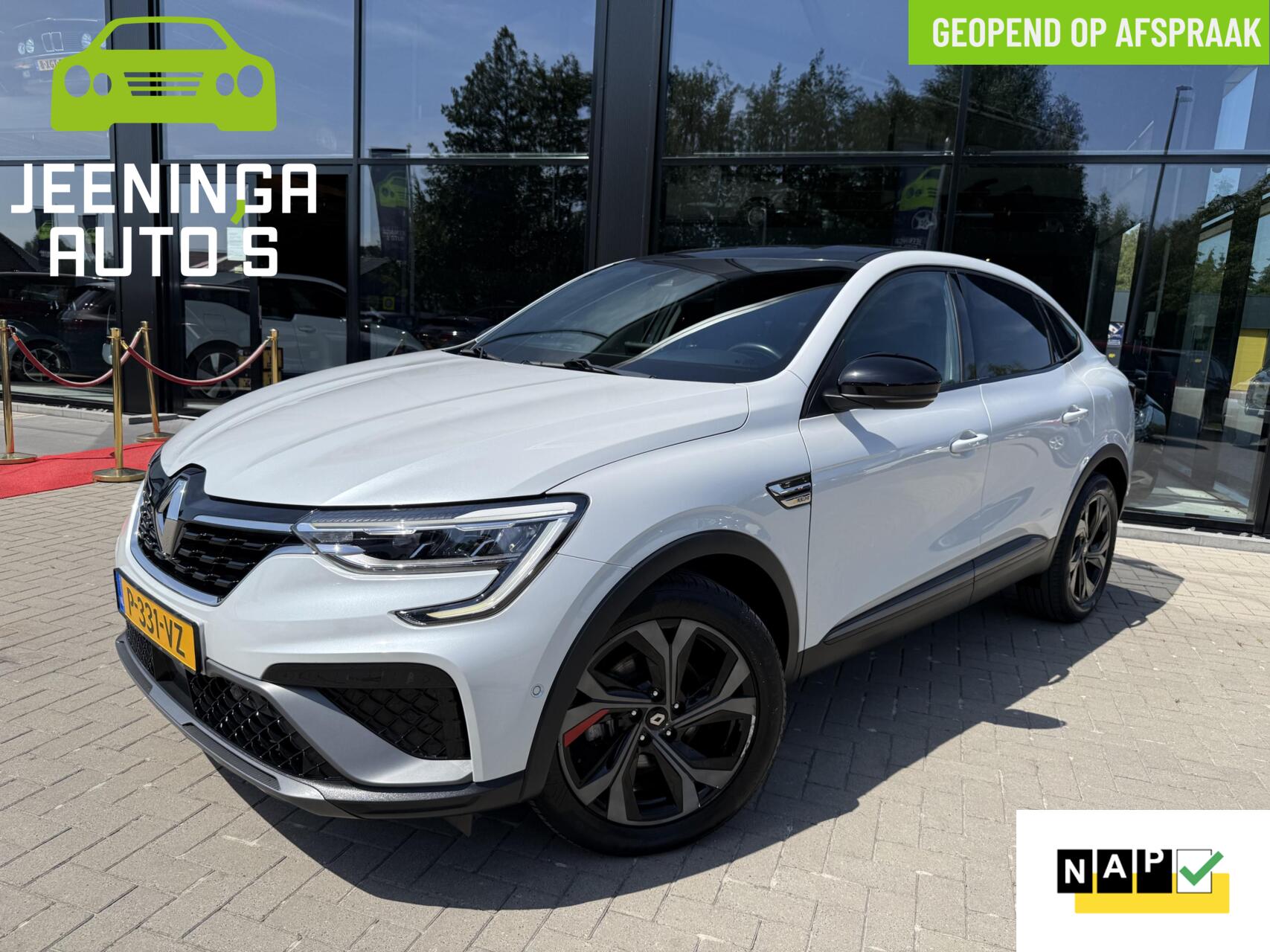 Renault Arkana E-tech 1.6 E-Tech Hybrid 145 R.S. Line|Camera|ACC|Navi|Stuurverwarming 2022 - voorkant