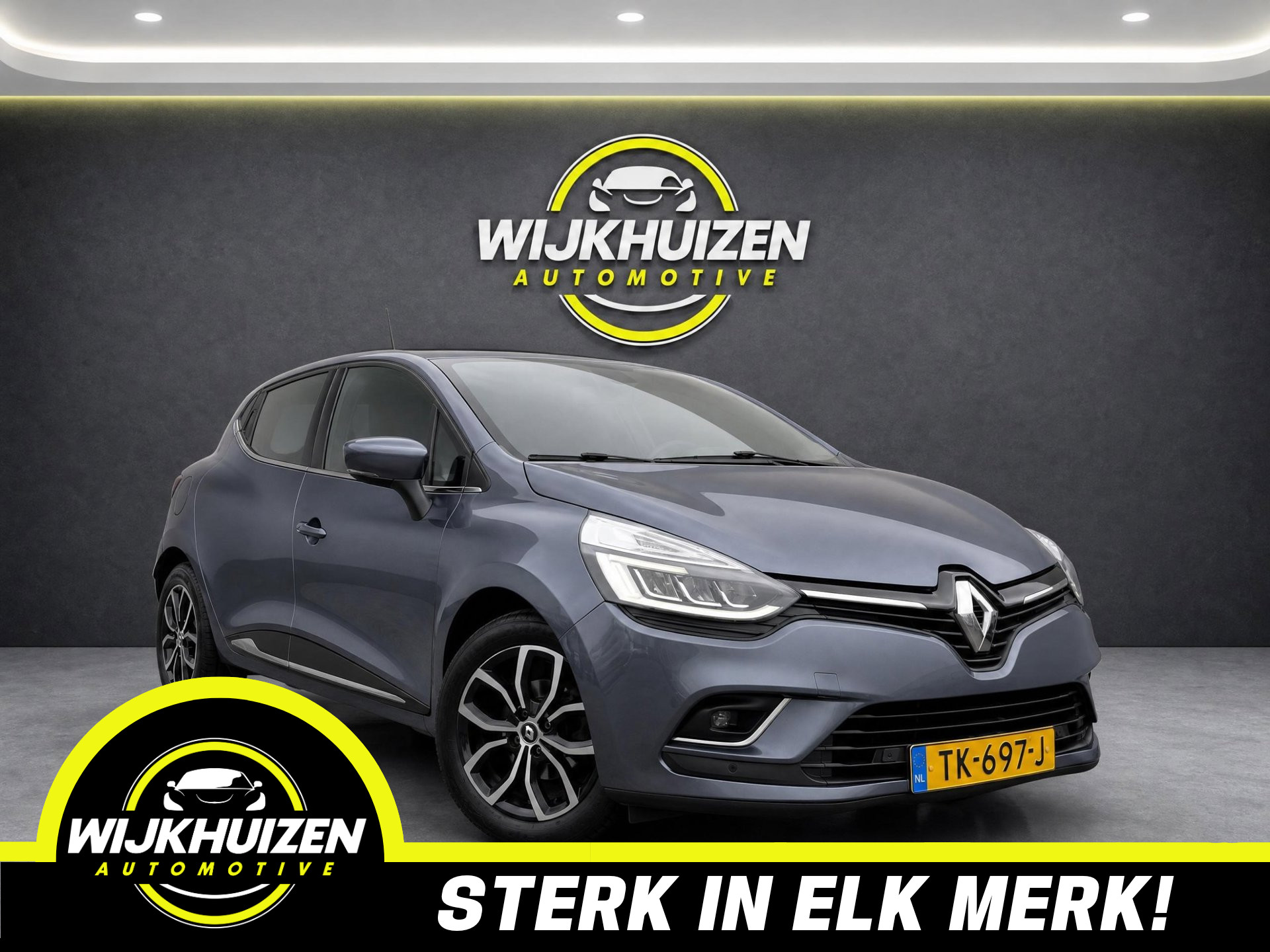 Renault Clio 1.2 TCe Intens Automaat met Led !!! Apple Carplay !!! Camera !!! Nap !!! 2018 - voorkant