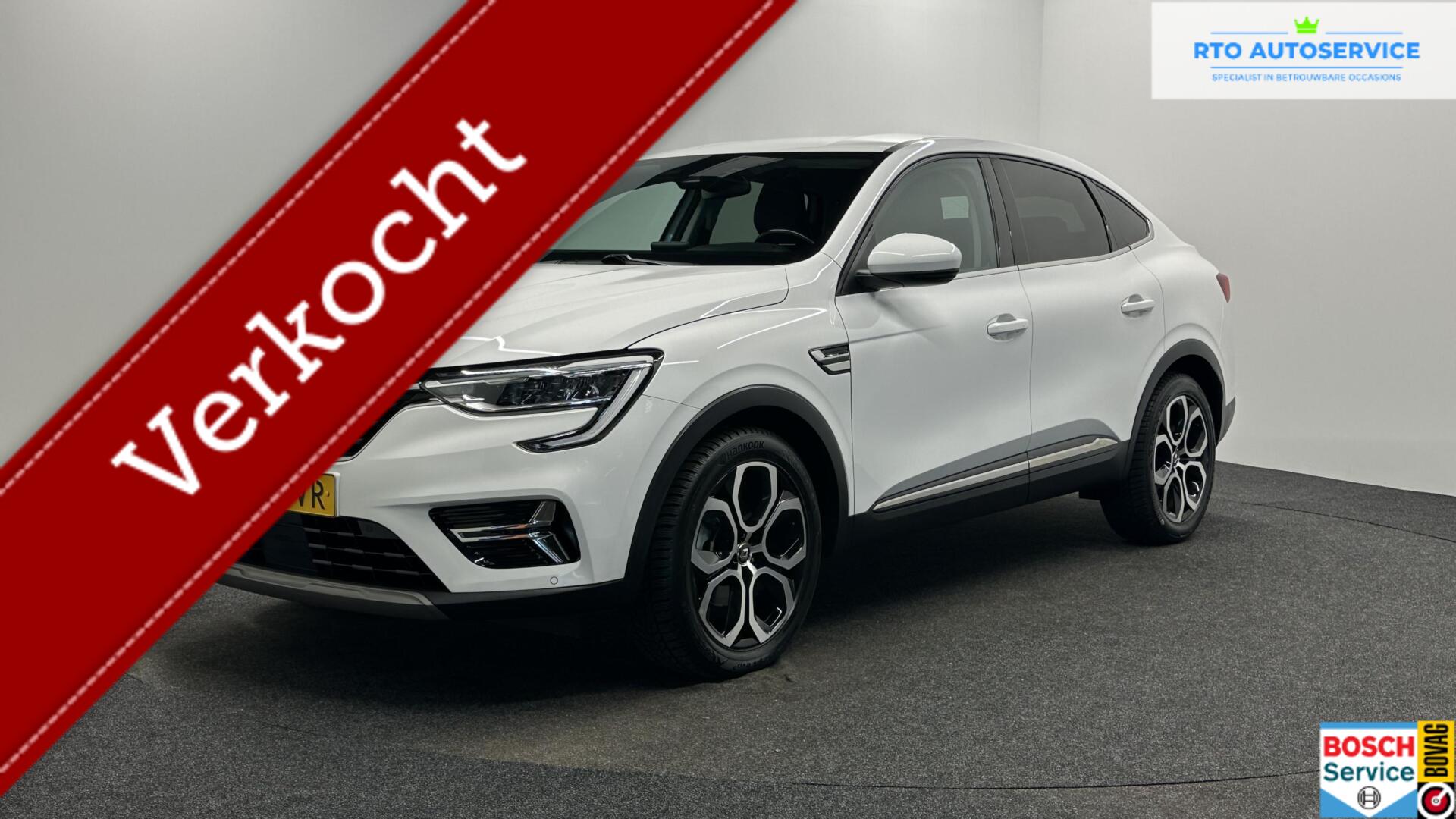 Renault Arkana E-tech 1.6 E-Tech hybrid 145 Intens CARPLAY NAVI CRUISE ADAPTIEF CRUISE. 2022 - voorkant