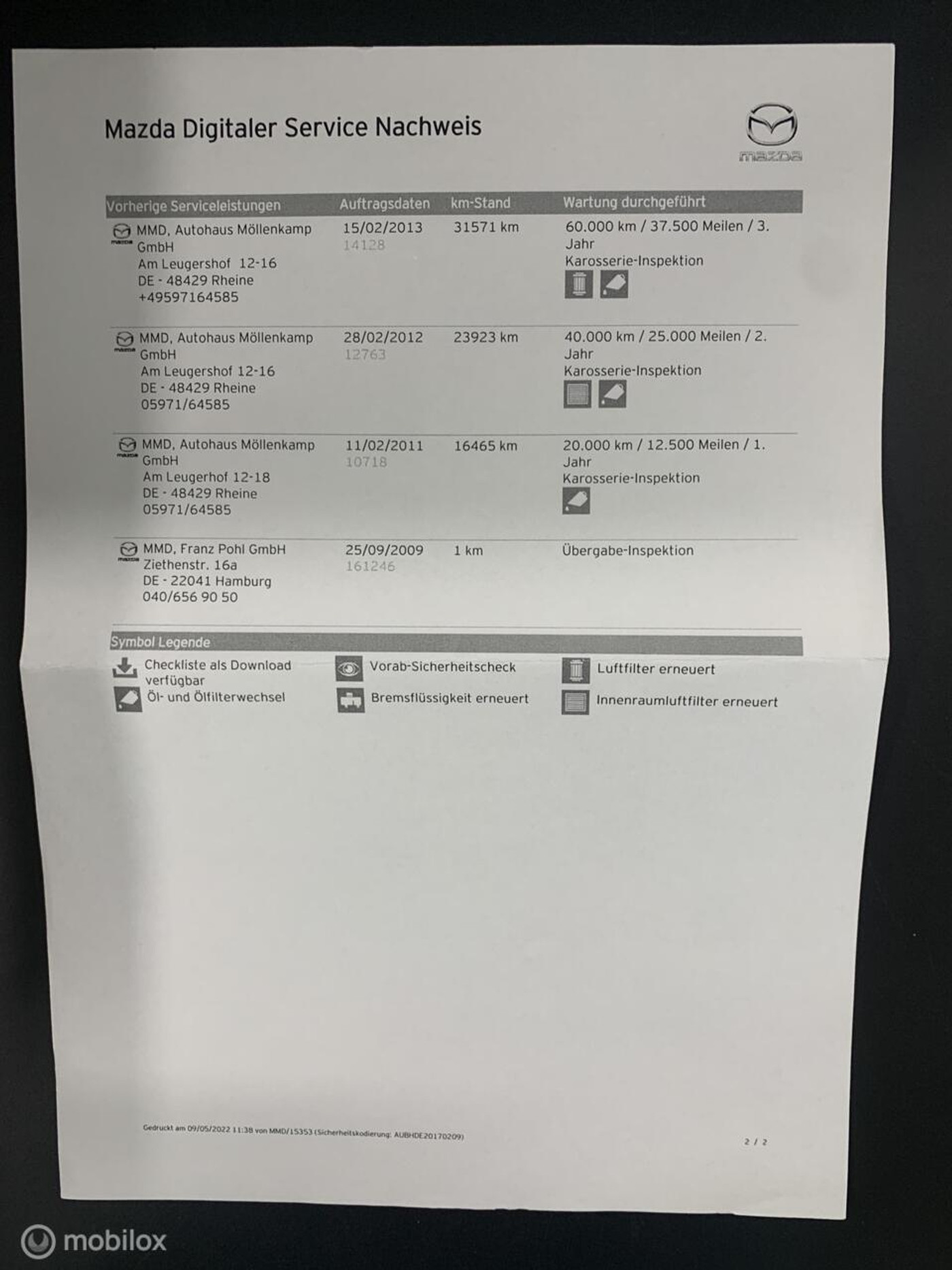 Foto van Mazda Mazda 5