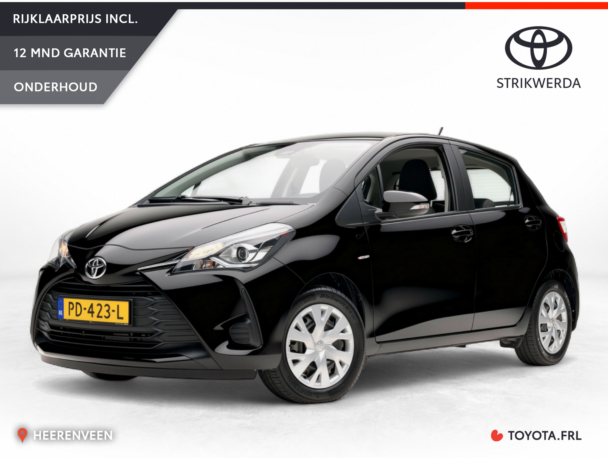 Toyota Toyota Yaris 1.5 VVT-i Comfort 2017 - voorkant