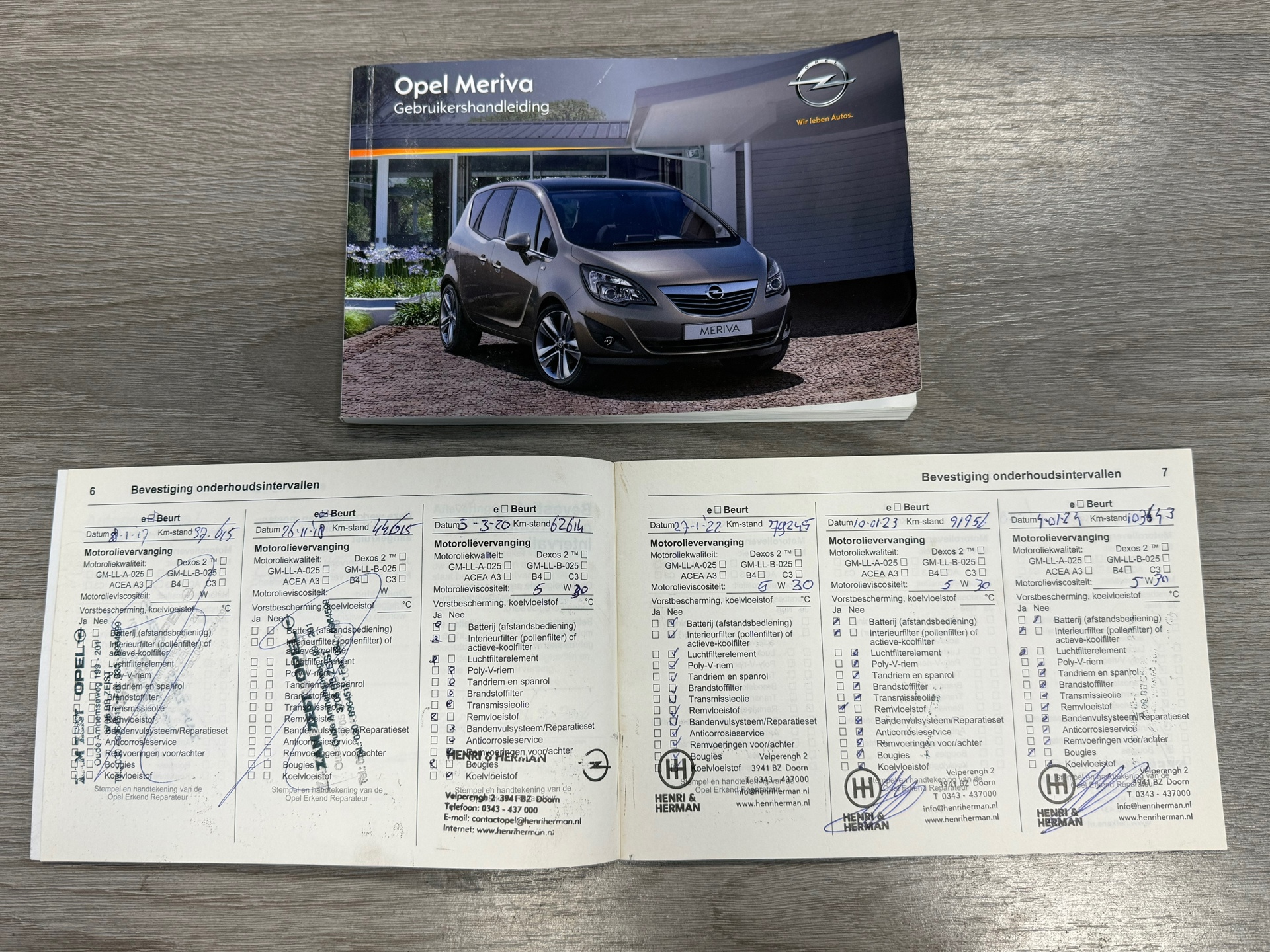 Foto van Opel Meriva