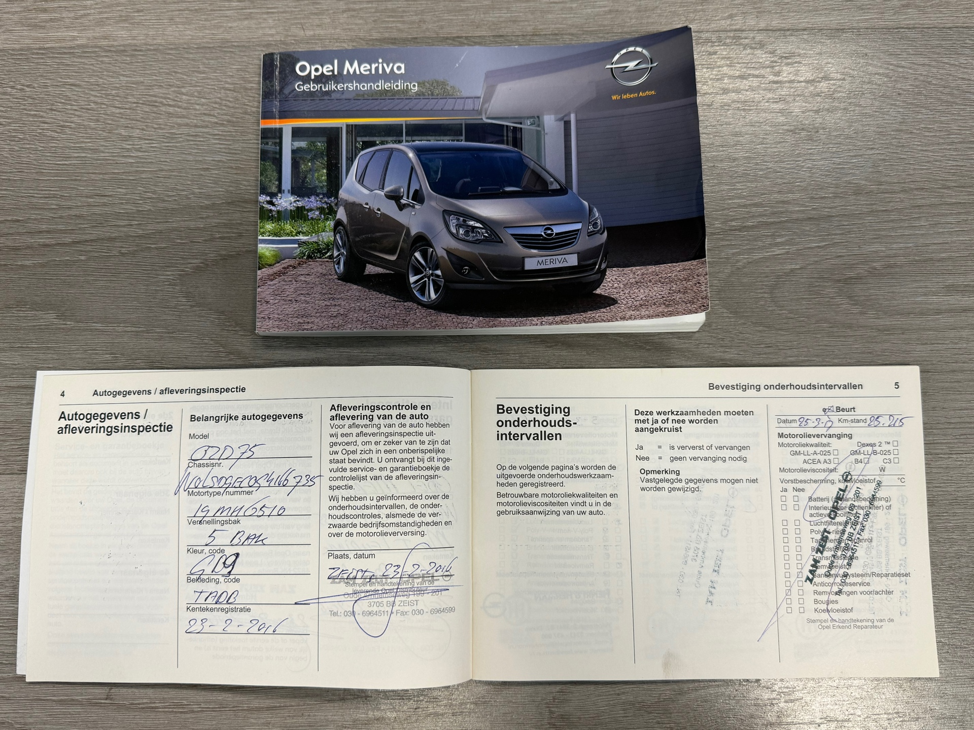 Foto van Opel Meriva