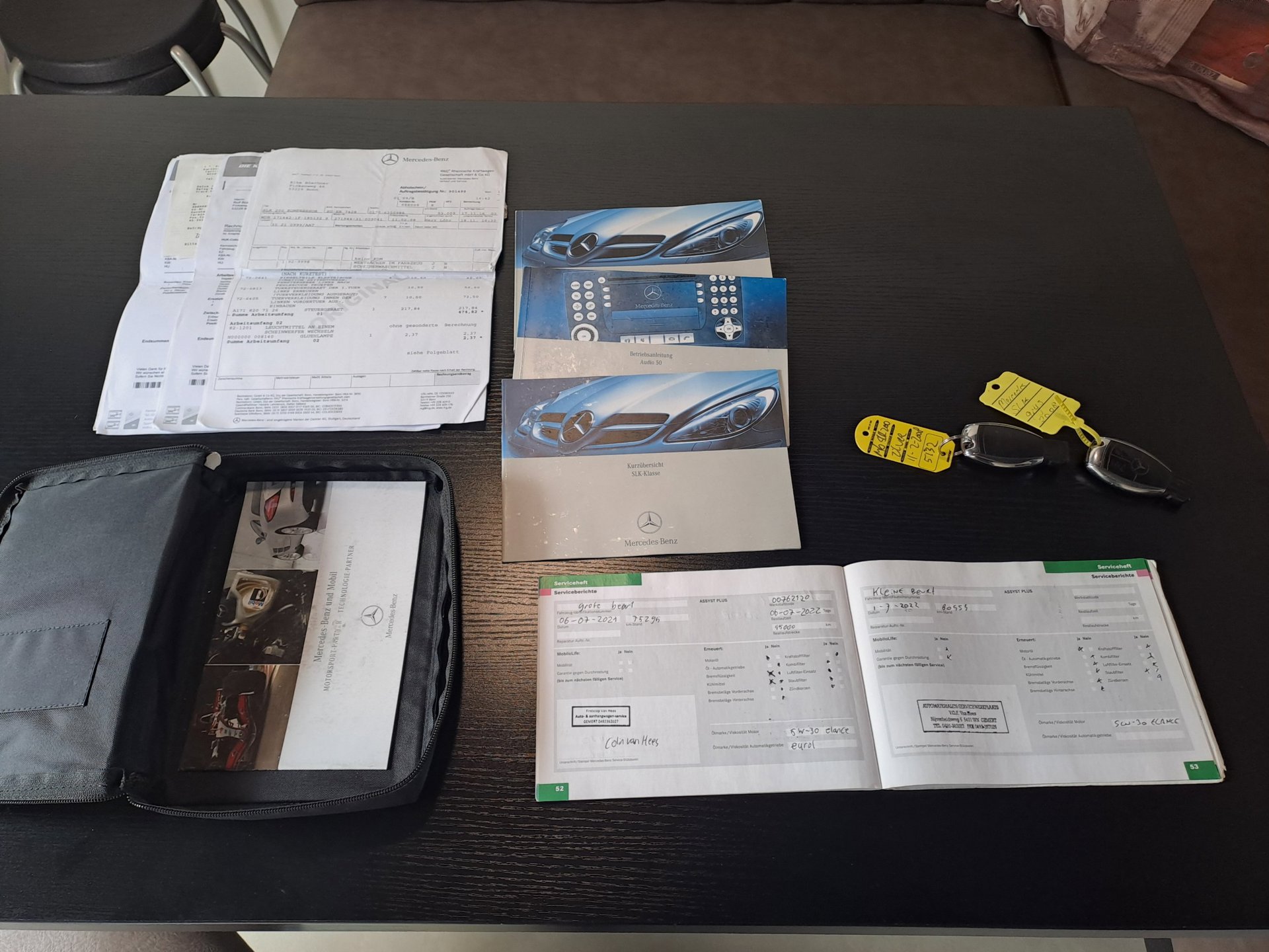 Foto van Mercedes-Benz SLK 200 Kompressor