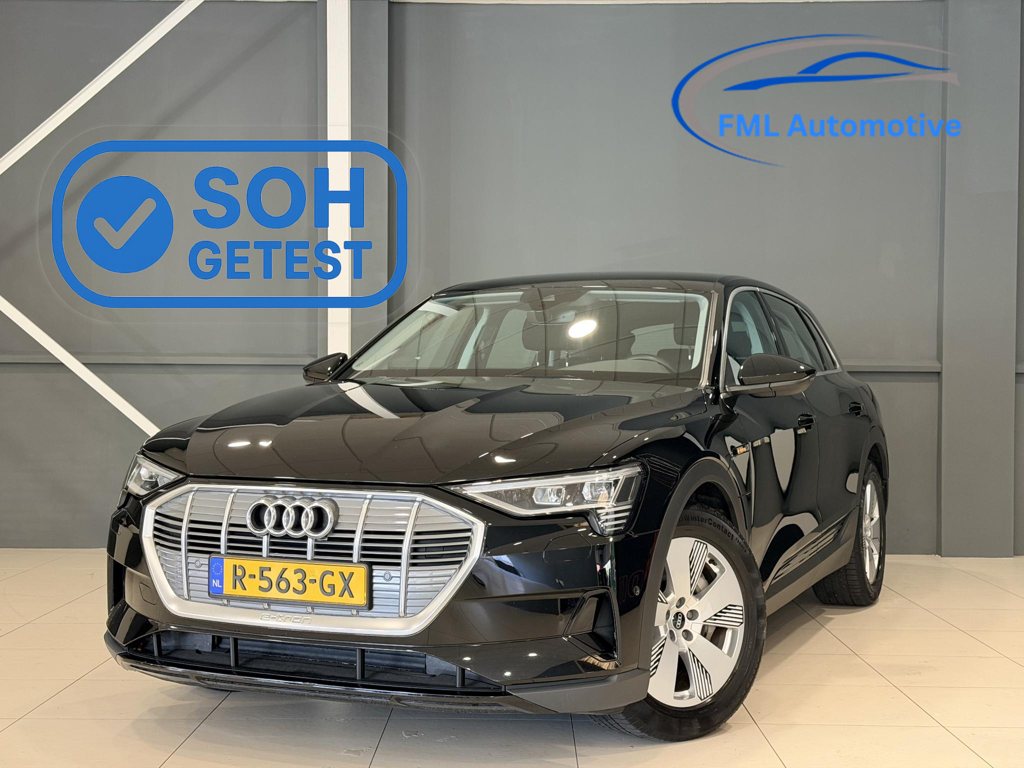 Audi E-tron 55 55 quattro edition 95 kWh 2022 - voorkant