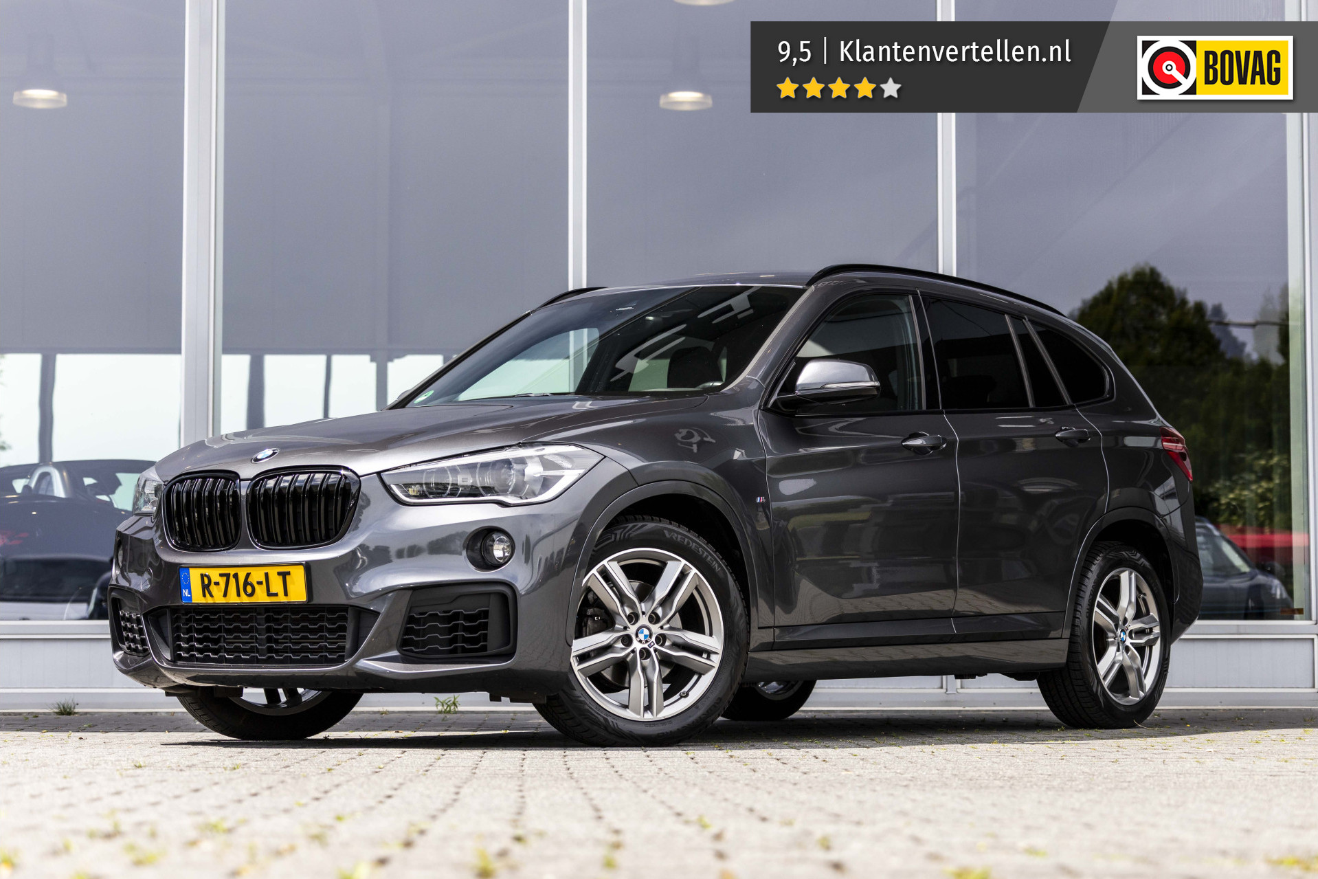 BMW X1 Sdrive18i sDrive18i High Executive M-Sport 2019 - voorkant