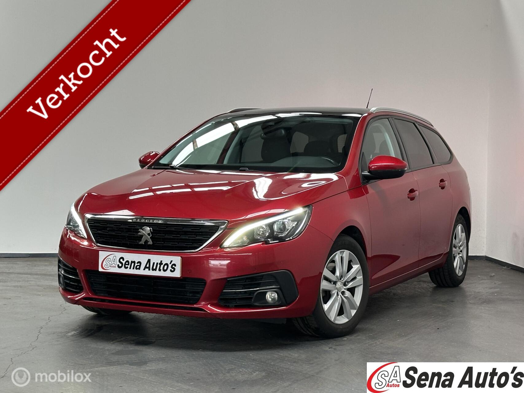 Peugeot 308 1.2 PureTech Blue Lease Executive/ LED/PANO/Navi 2017 - voorkant