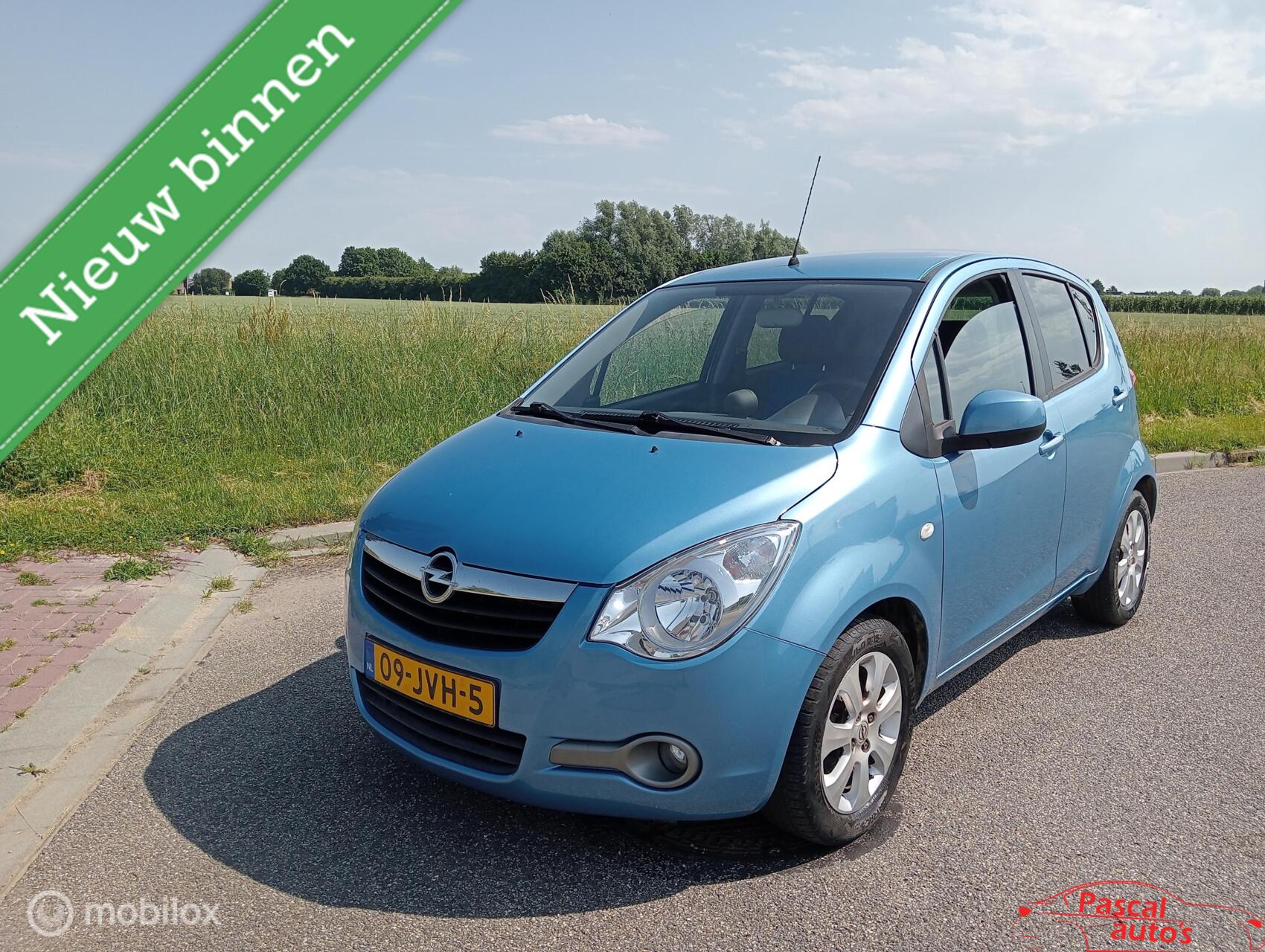 Opel Agila 1.0 Selection nap apk airco hoge instap 2009 - voorkant